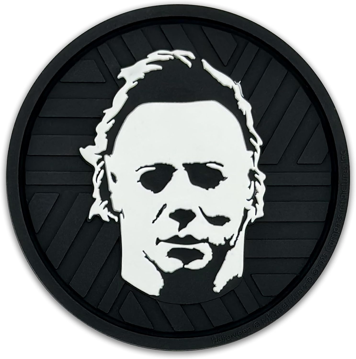 Officially Licensed Myers Halloween Automotive 3D Textured Silicone Coasters / Michael