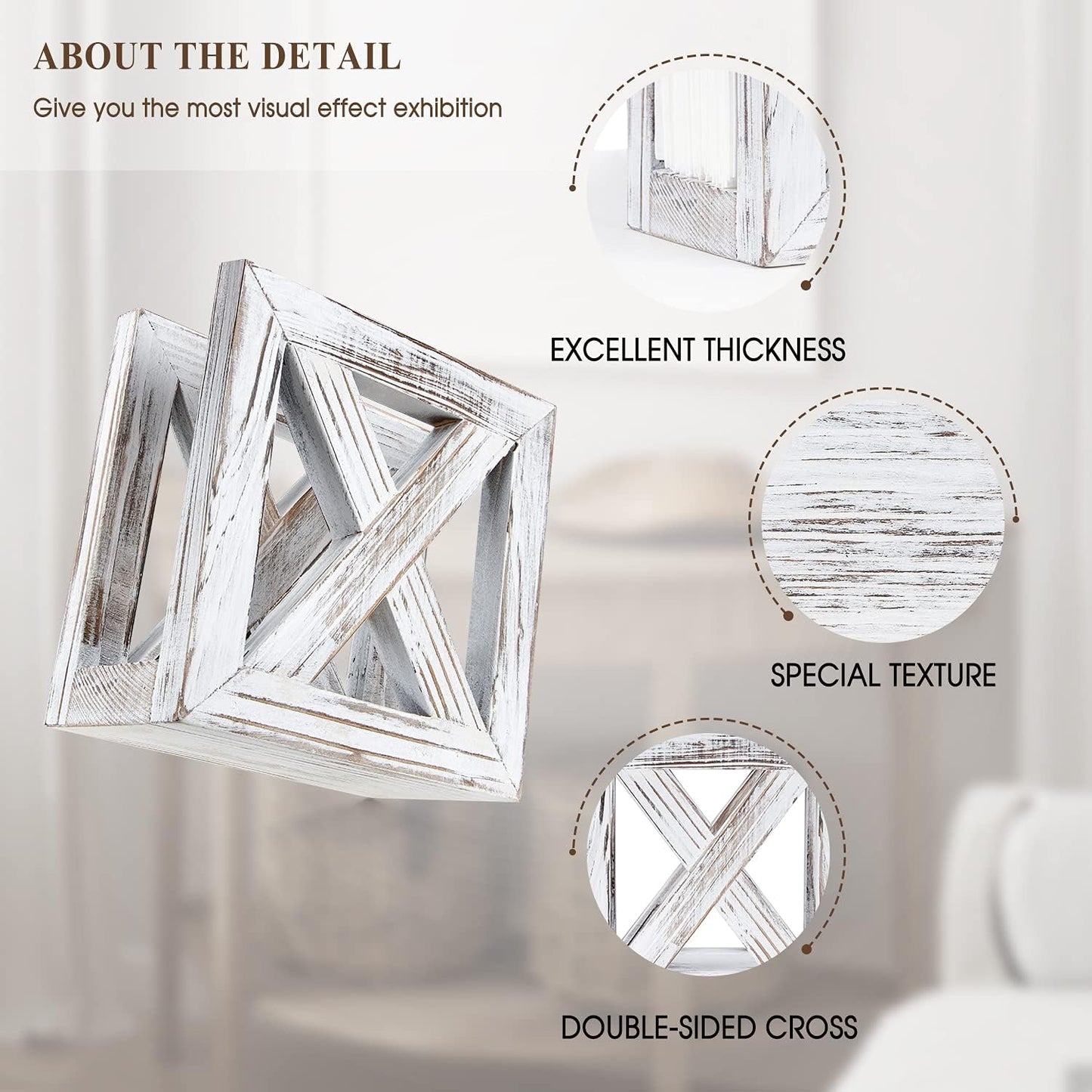 Farmhouse Wooden Napkin Holder