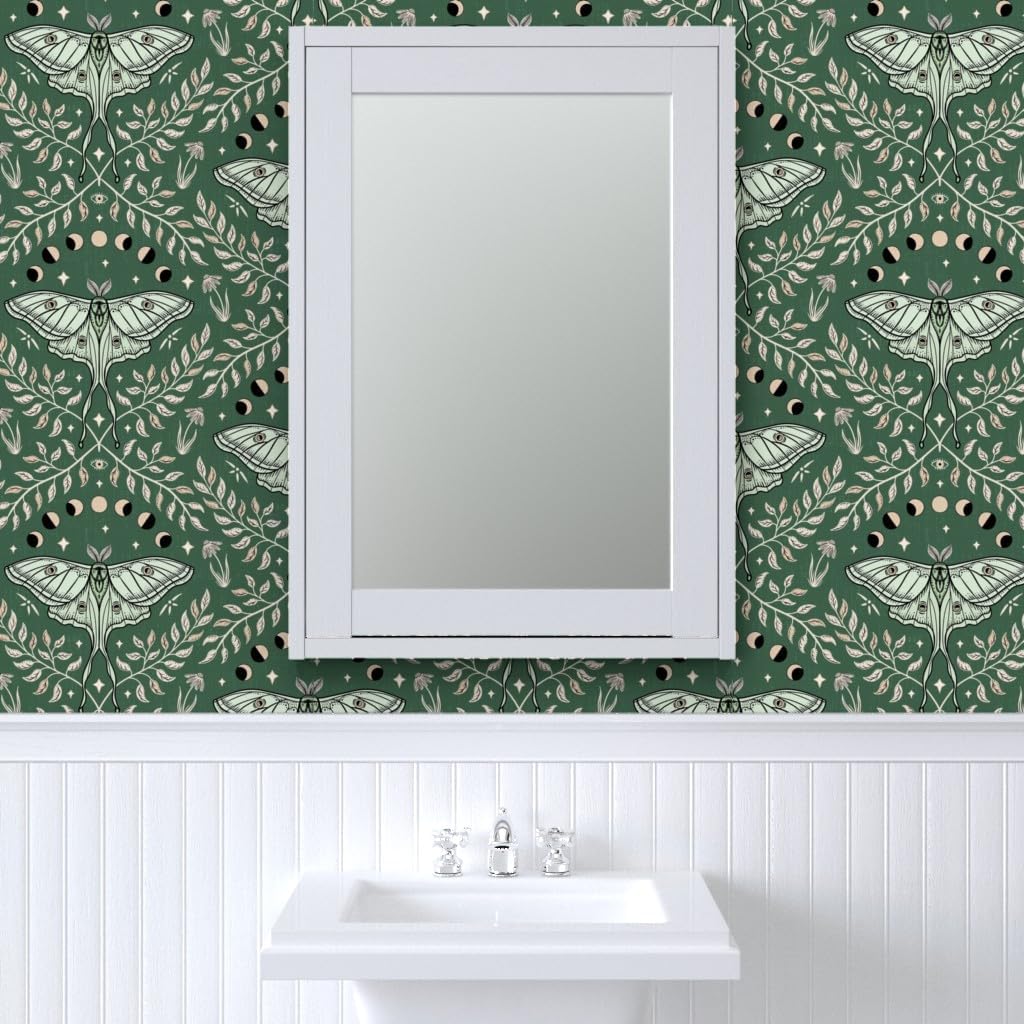 Peel & Stick Wallpaper Swatch / 24 x 12 / Green