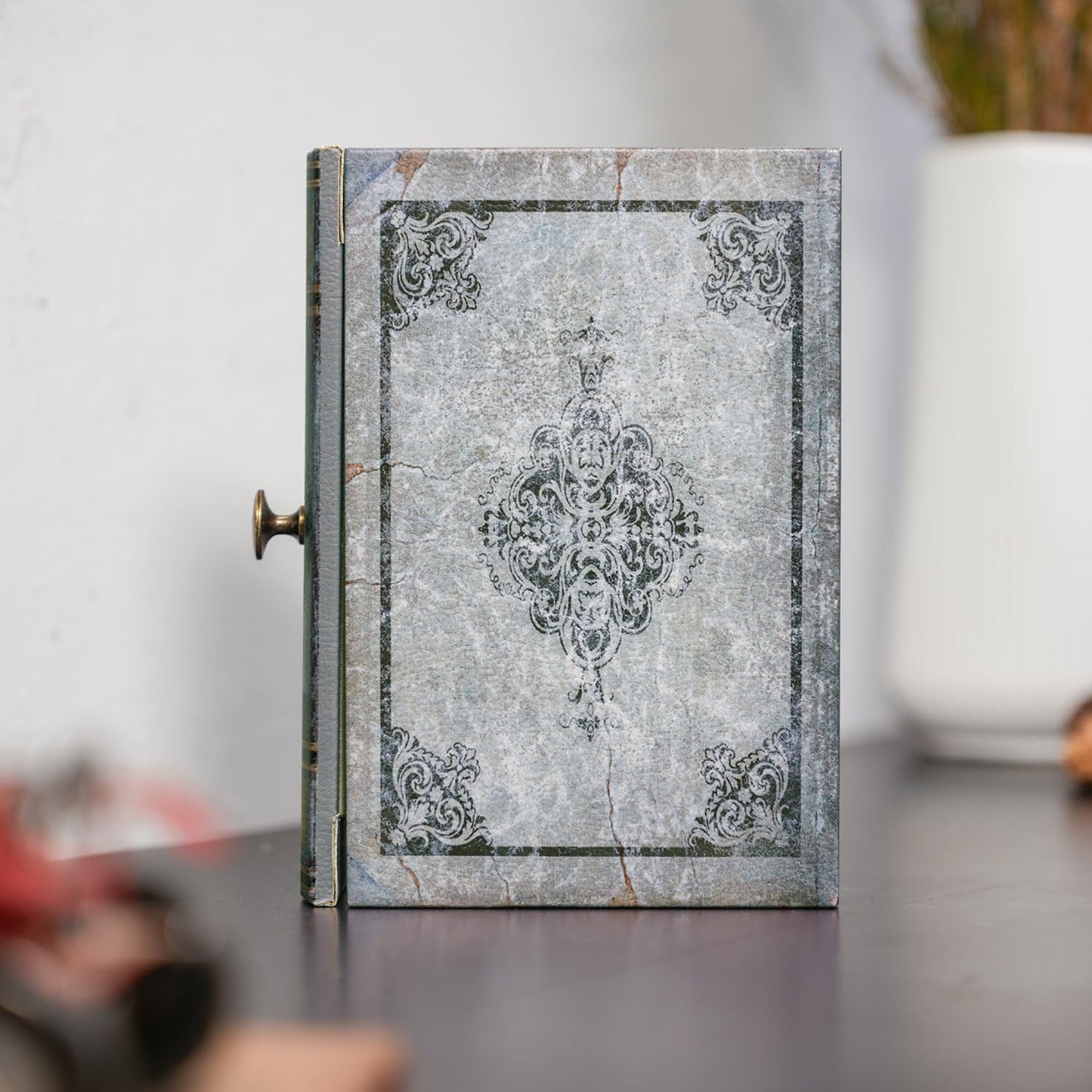 Faux Leather Cover / S / Distressed Gray