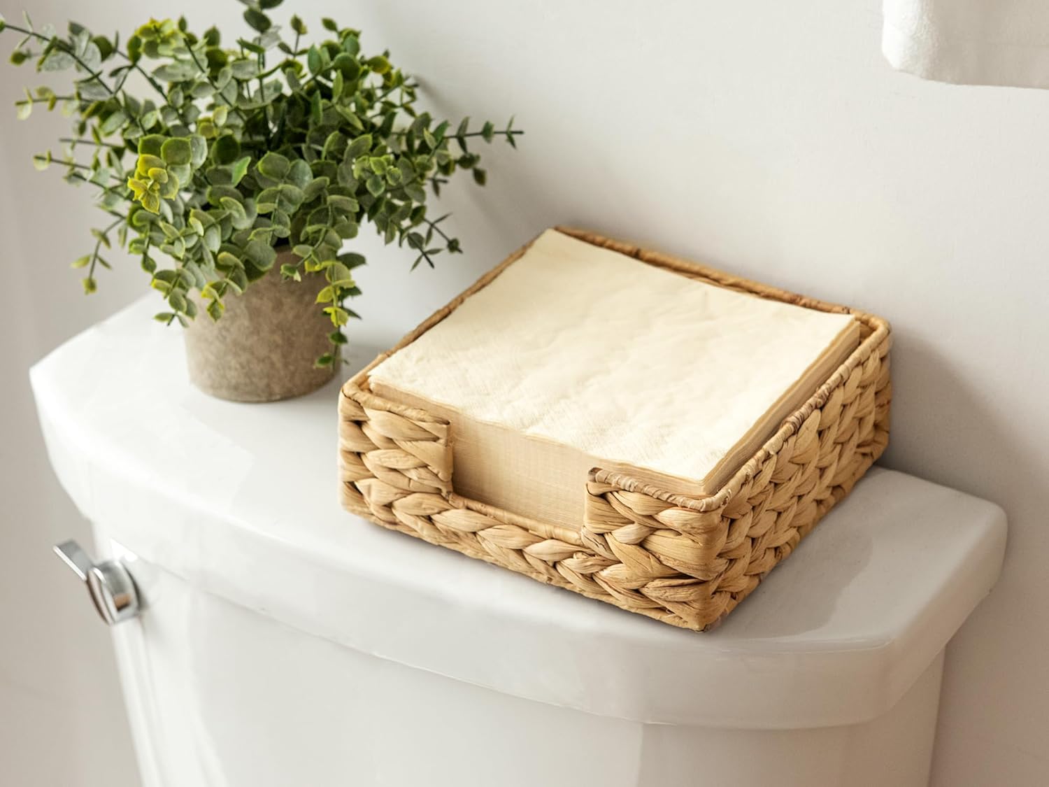 Wicker Napkins Baskets for Dinning Room / Natural