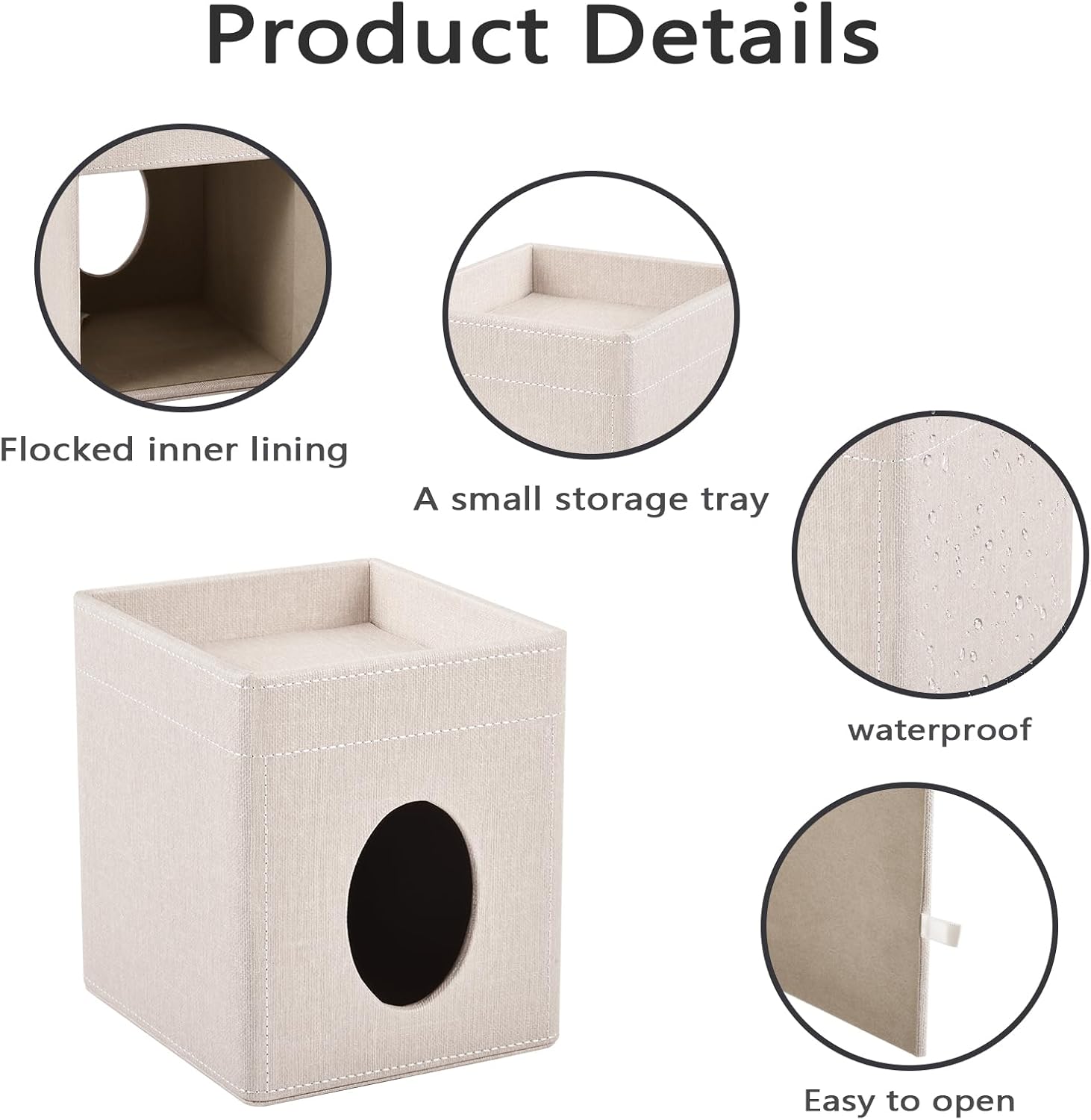 Tissue Box Cover / Beige
