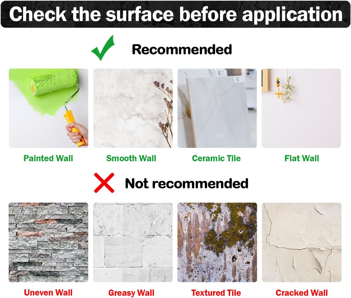 Self-Adhesive Tile Transfer / 7.87 x 7.87 / Set of 10