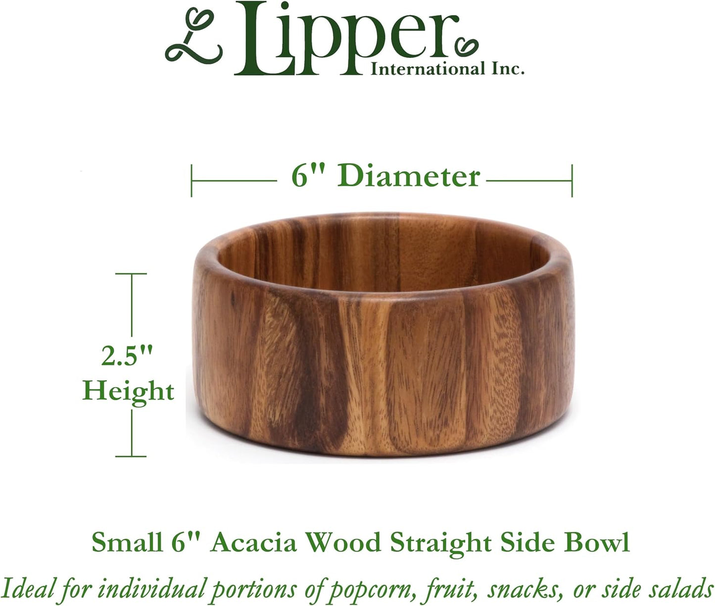 6" Diameter x 2.5" Height / Small / Contemporary
