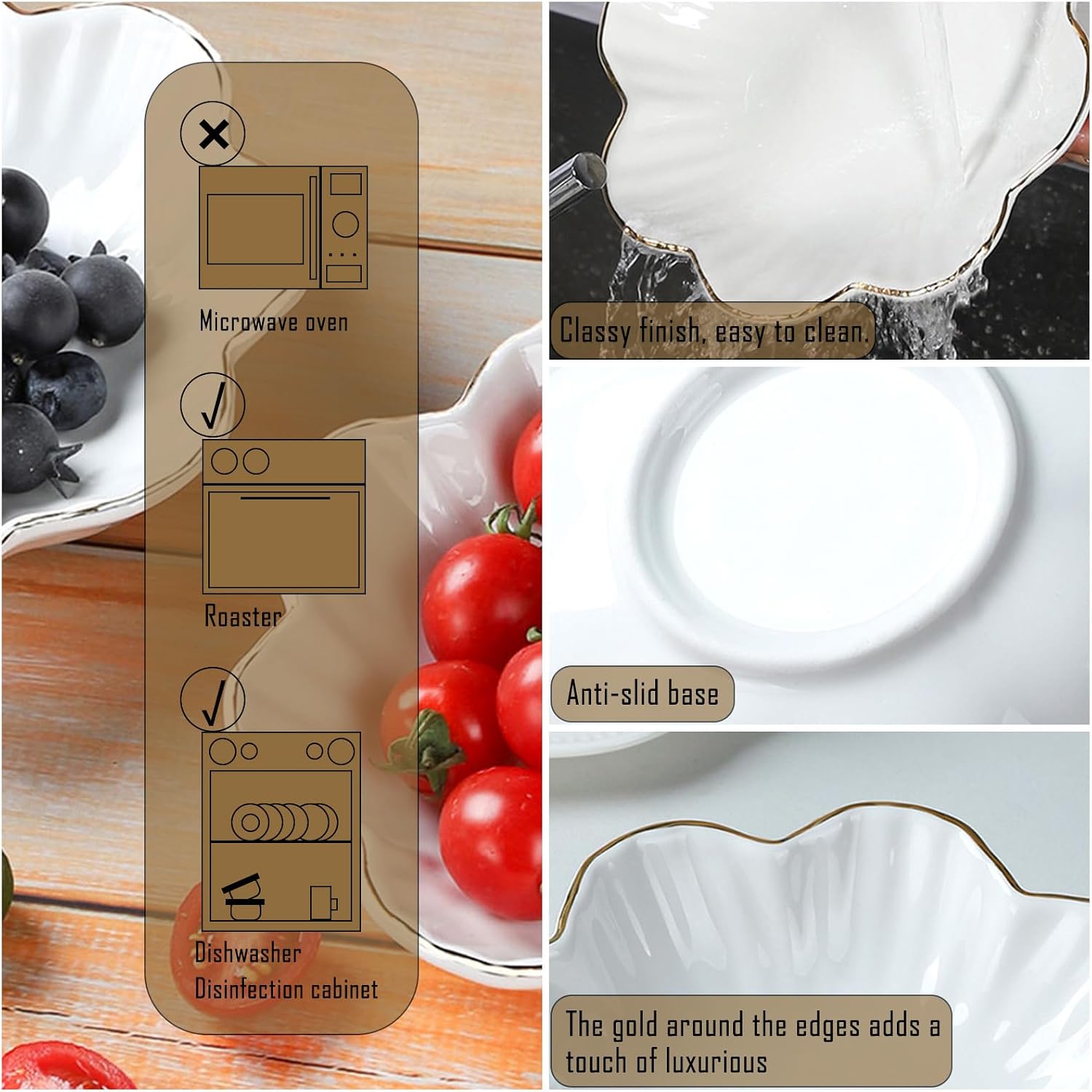 Ceramic Decorative Dish / 6 Inch