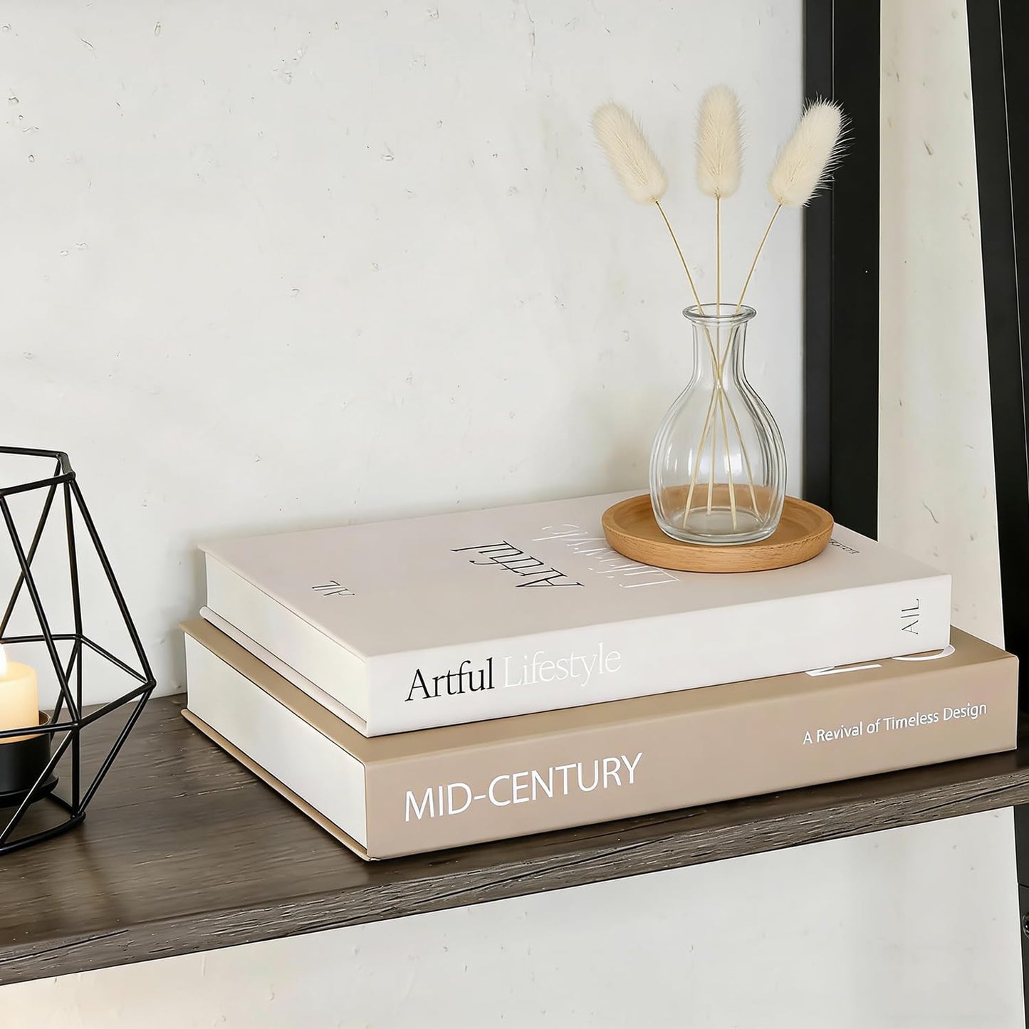 Faux Books Storage Box Decor for Decoration / Style B