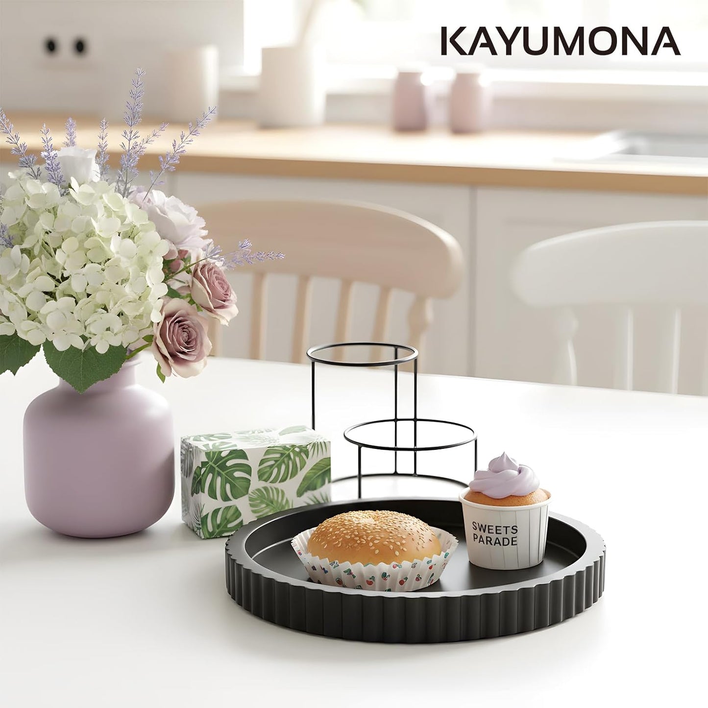Modern Decorative Tray / Black