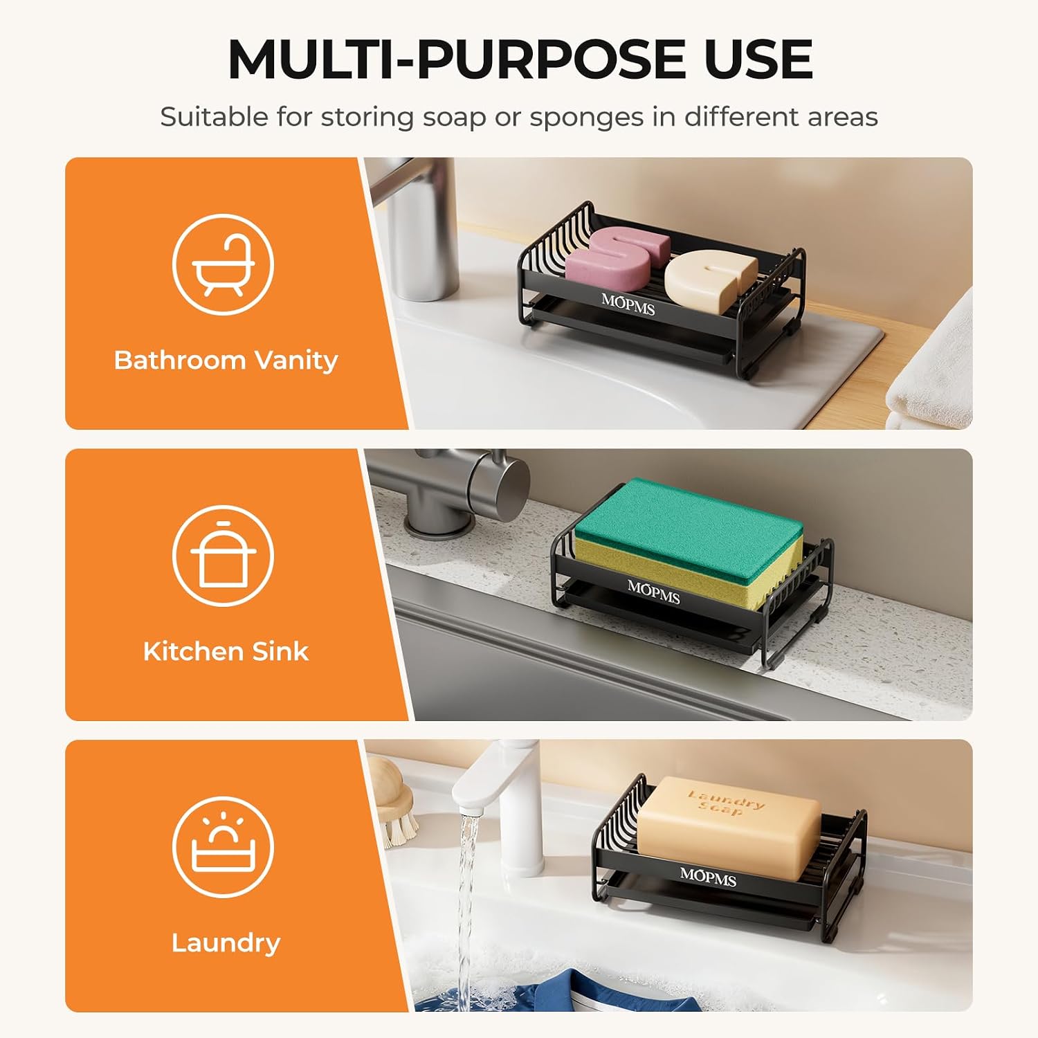 Drainage and Water Tray / Black