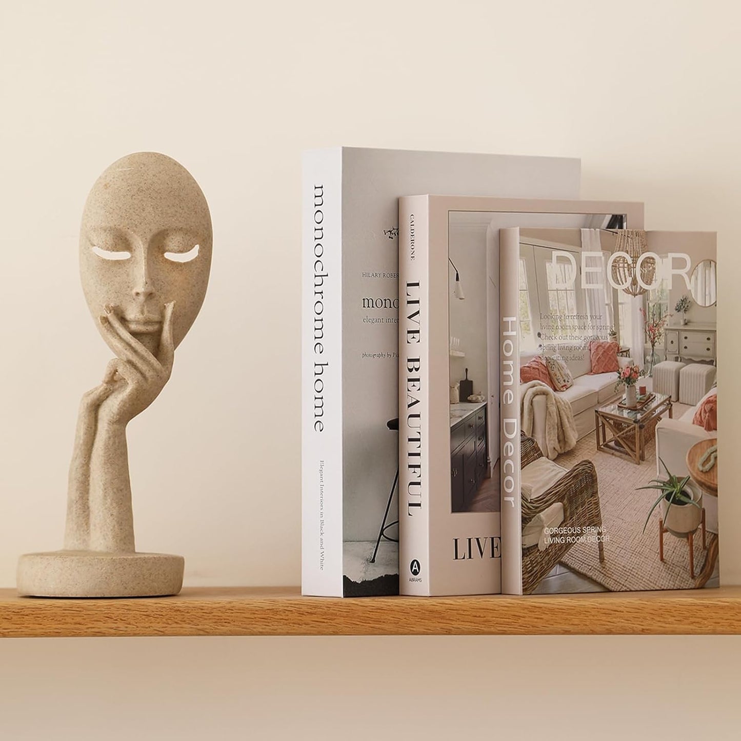 Aesthetic Decor Books Set for Coffee / Zf002 / Set of 3