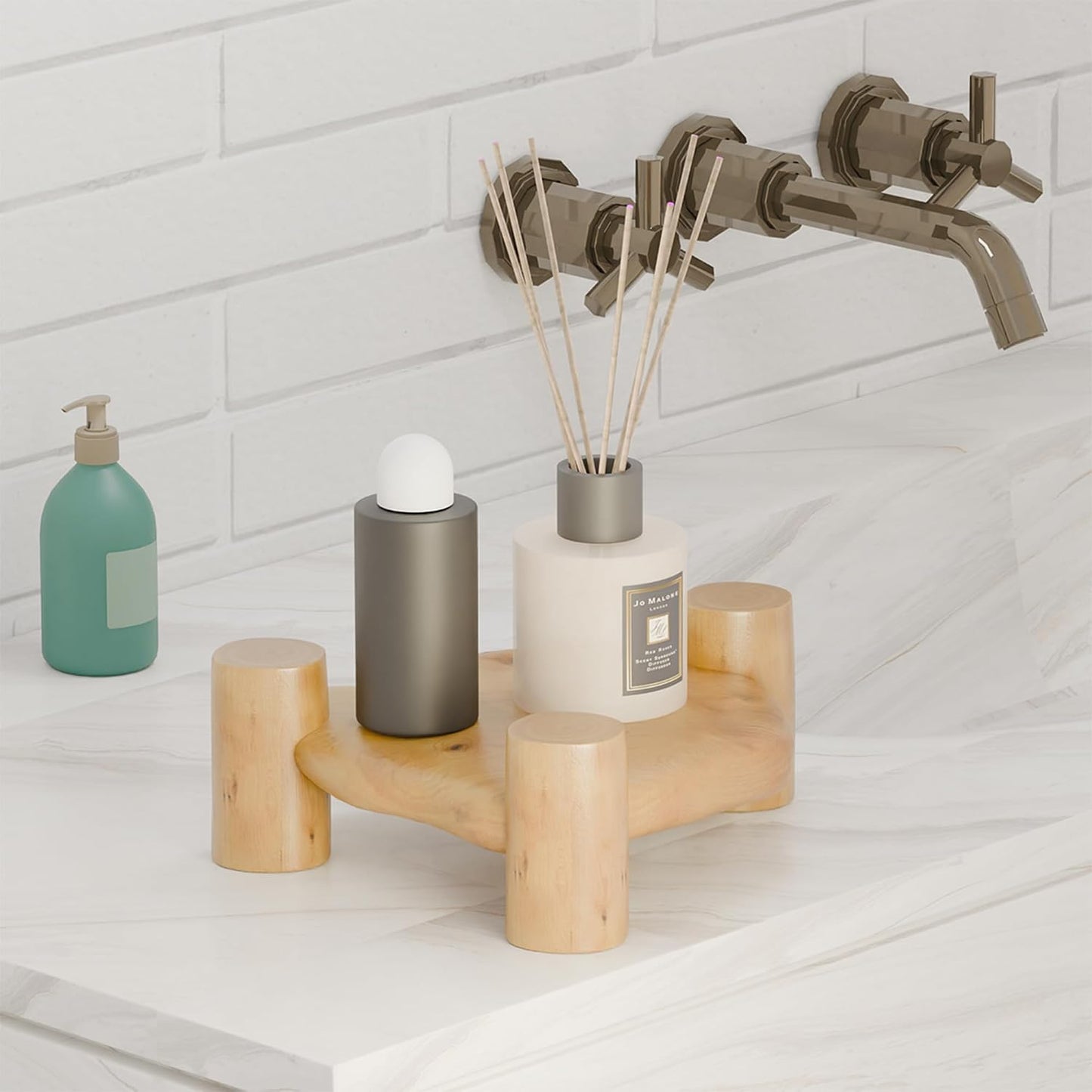 Round Risers Display Stands Wooden