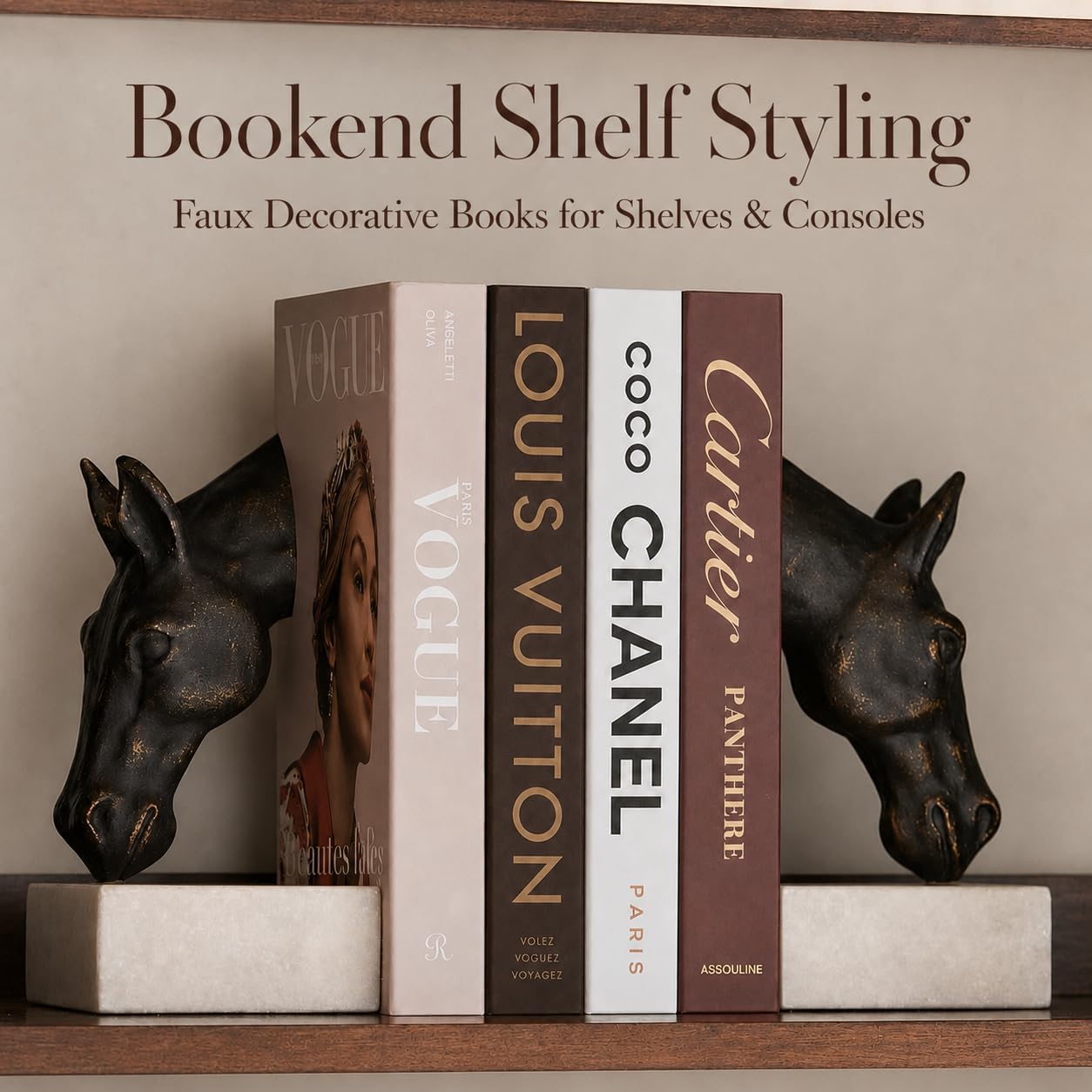 Not Real Books / Luxe_large / Set of 4