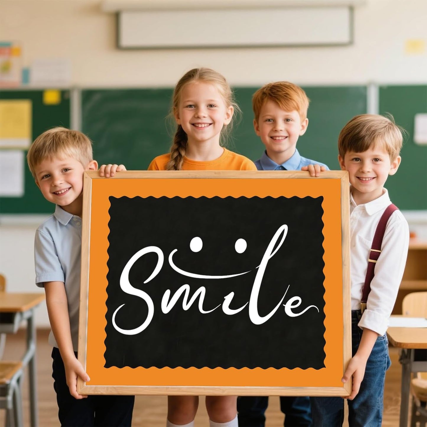Classroom Must Haves Scalloped Border Trims / Summer / 216 Inch