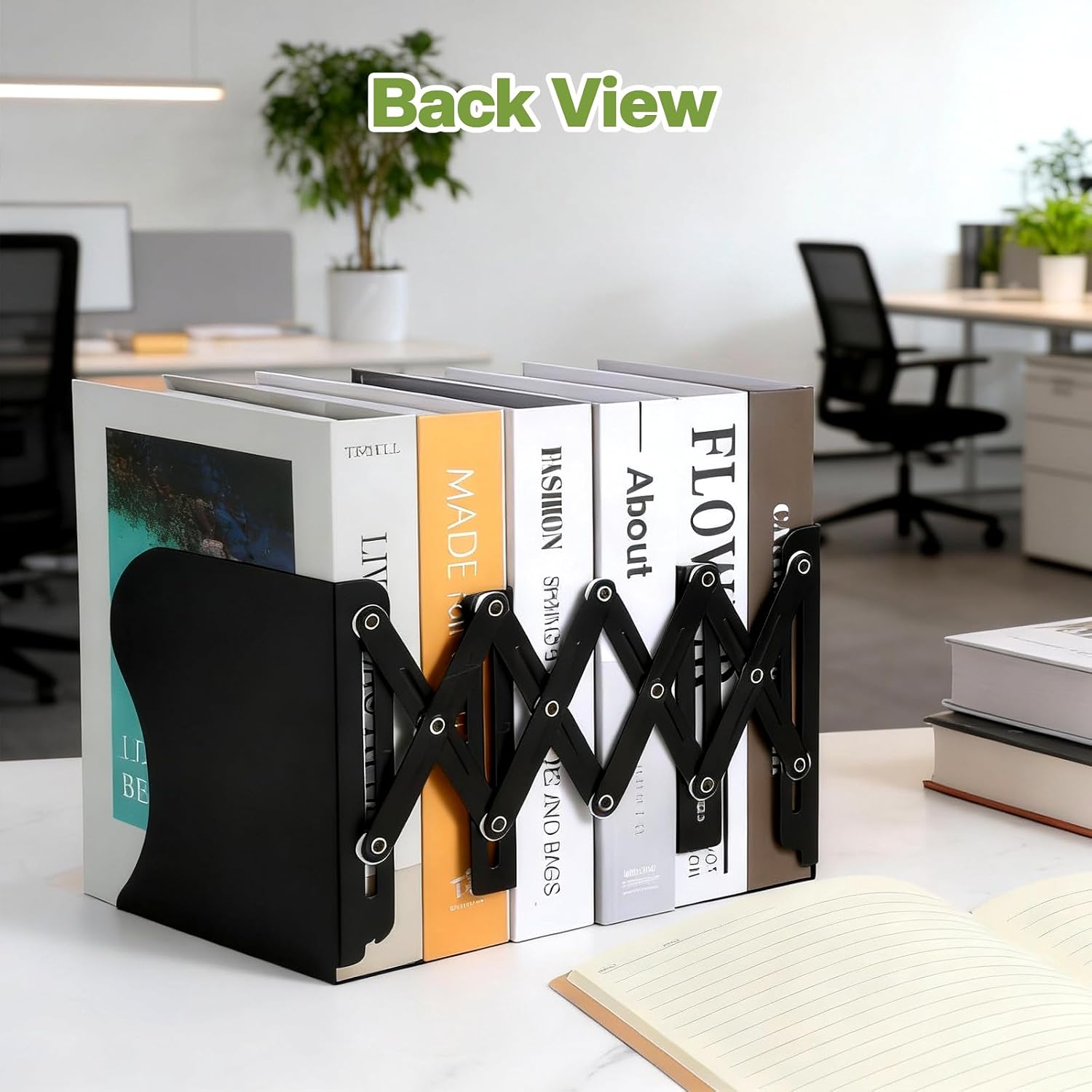 Heavy Duty Metal Bookends / Set of 2