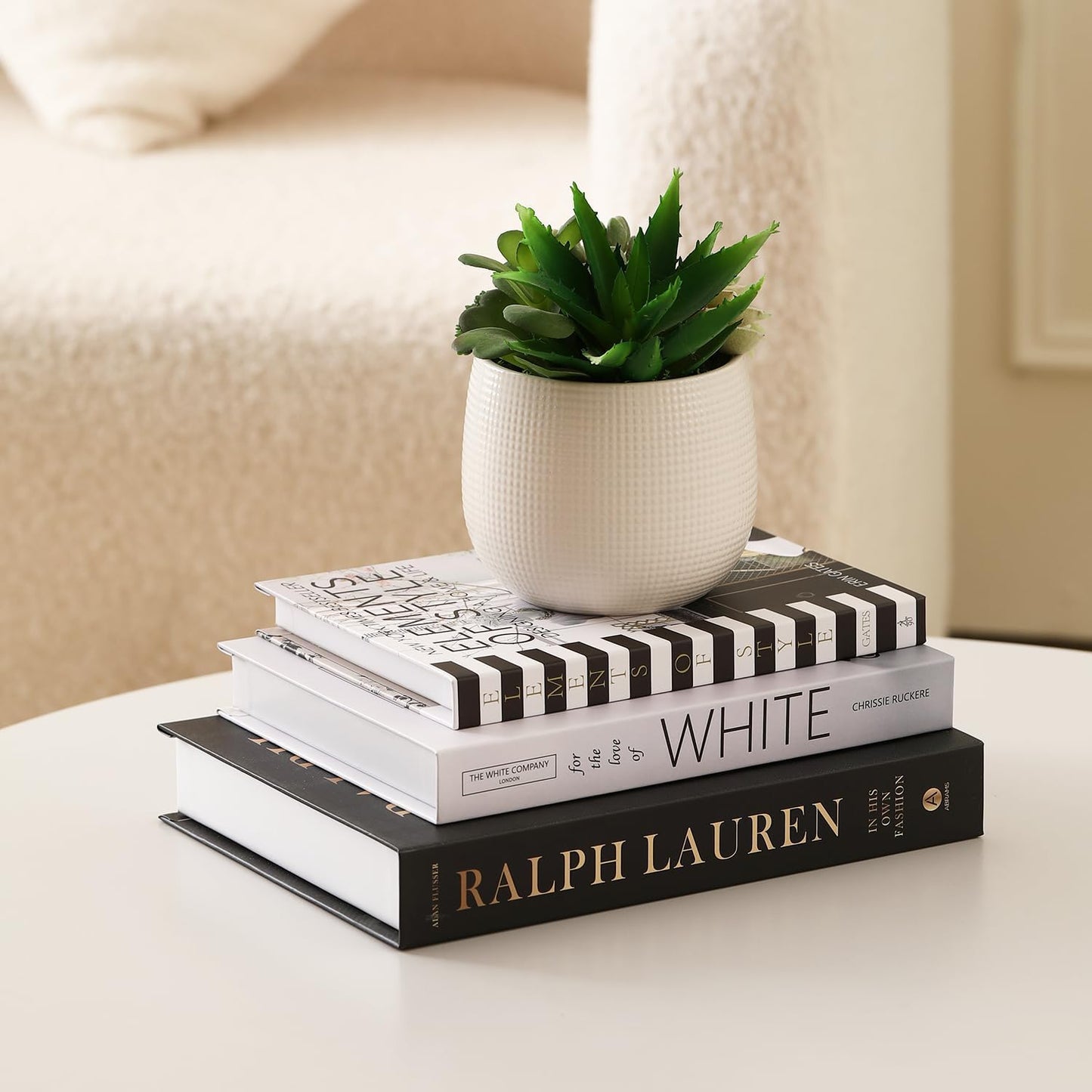 Aesthetic Decor Books Set for Coffee / Zf001 / Set of 3
