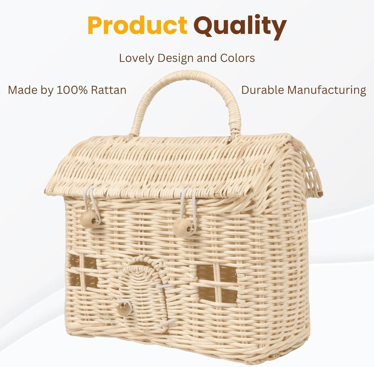 Rattan Storage Basket / Natural