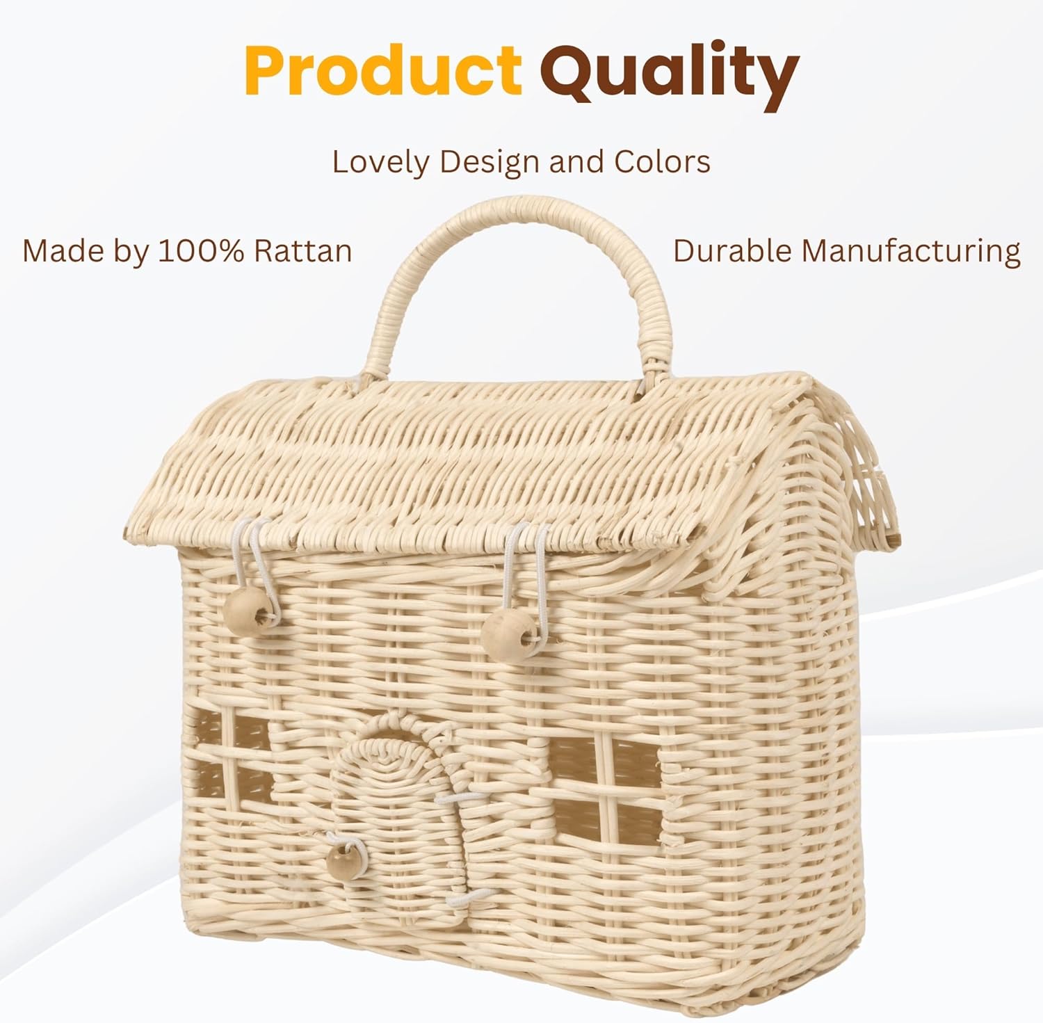 Rattan Storage Basket / Natural