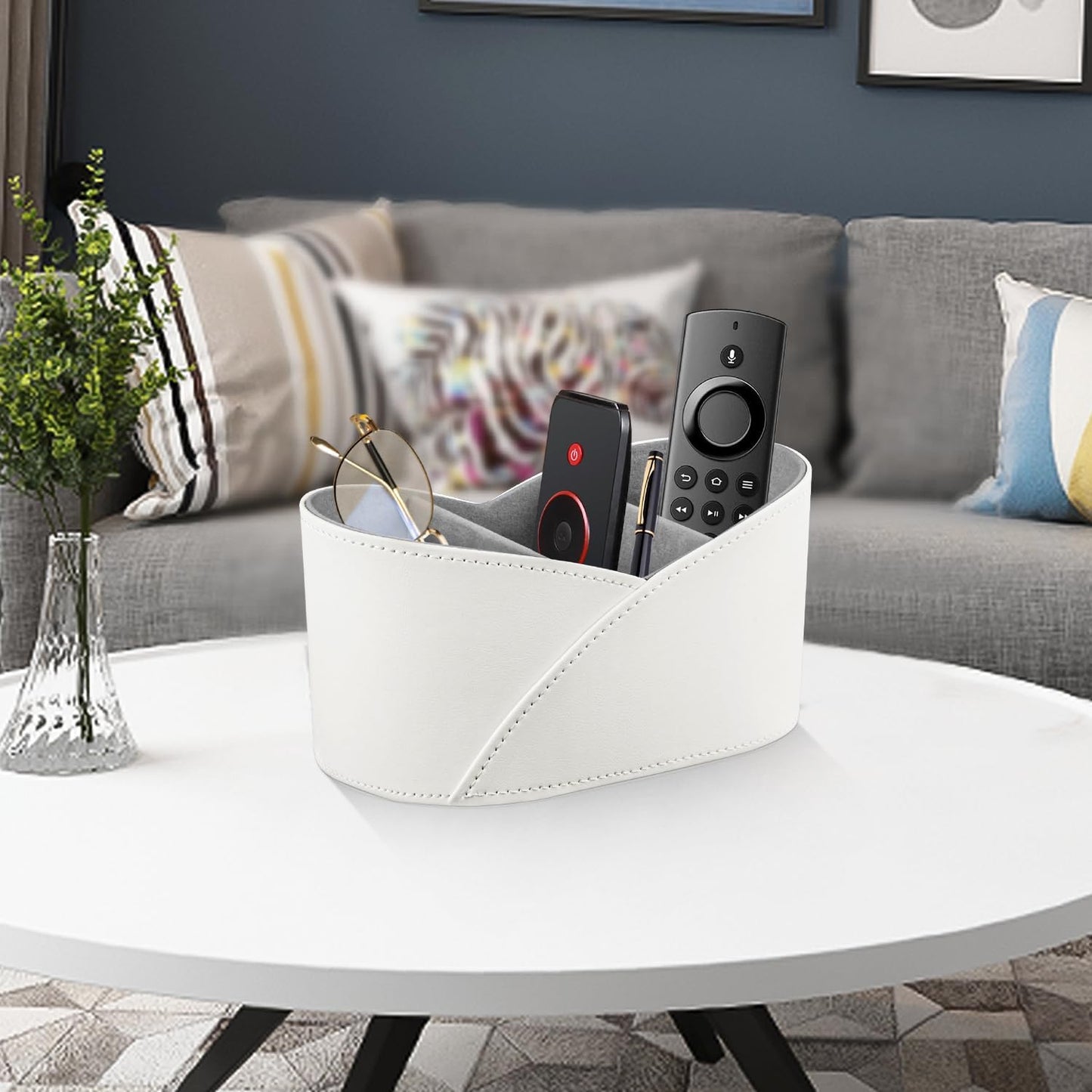 Remote Control Holder / Remotes Holder / White