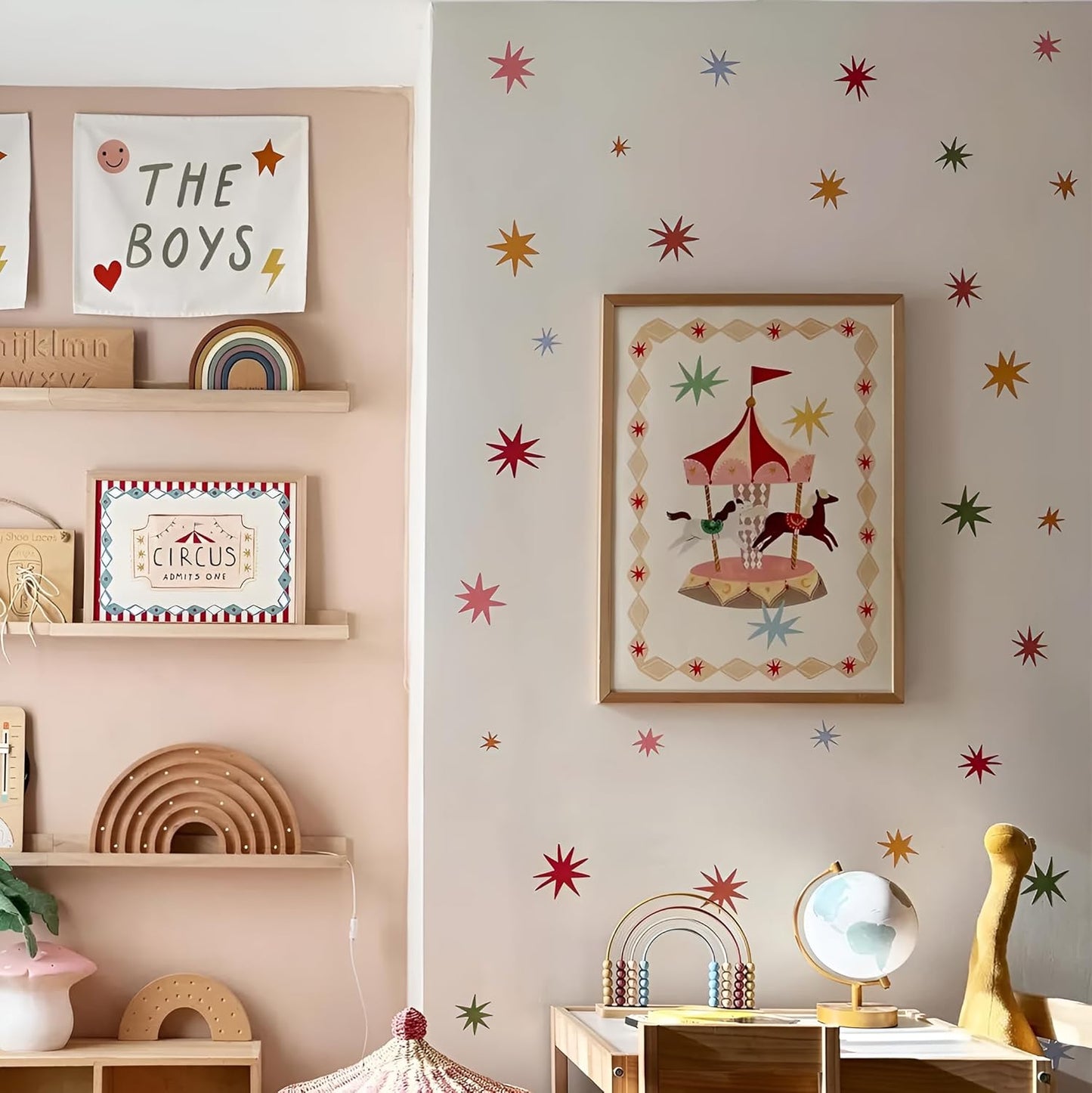 Wallpaper Effect / Removable Fabric Sticker
