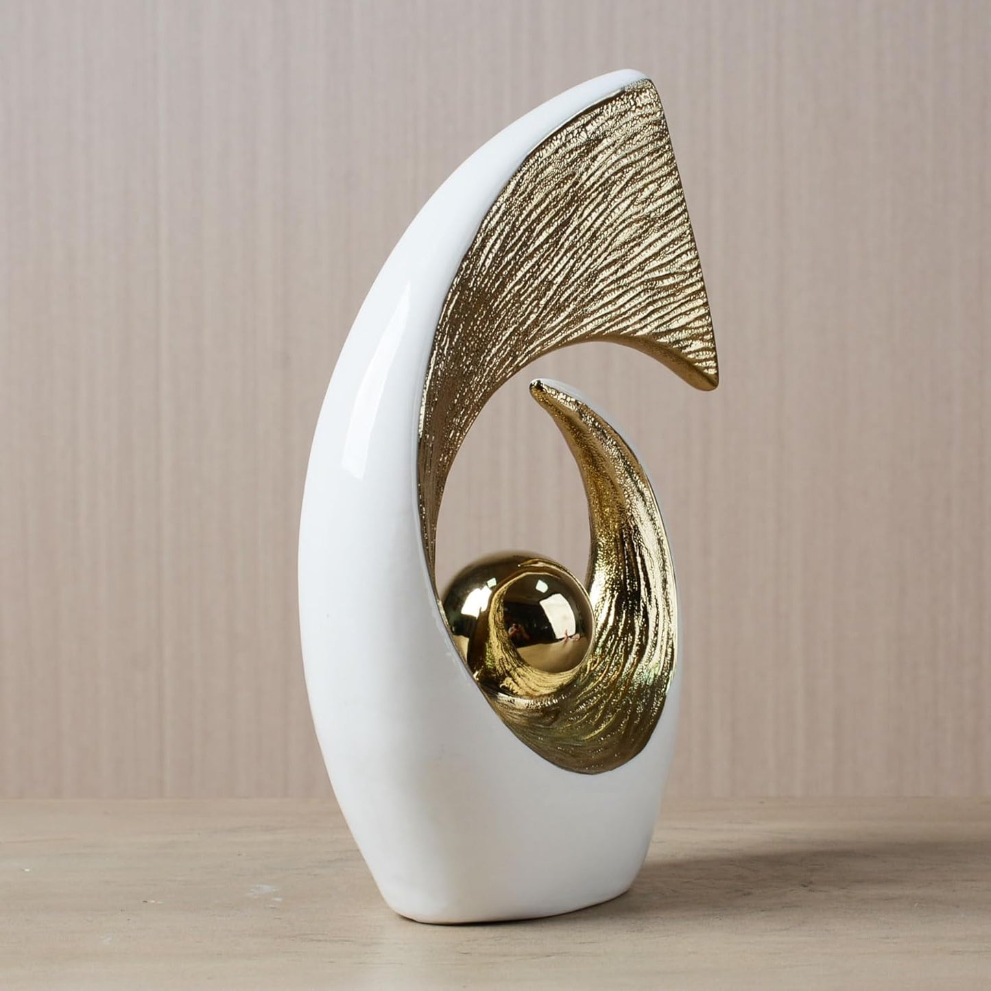 Abstract Statue Figurine Modern Art Sculpture Home Decor Ceramic Ornament Gift for Living Dining