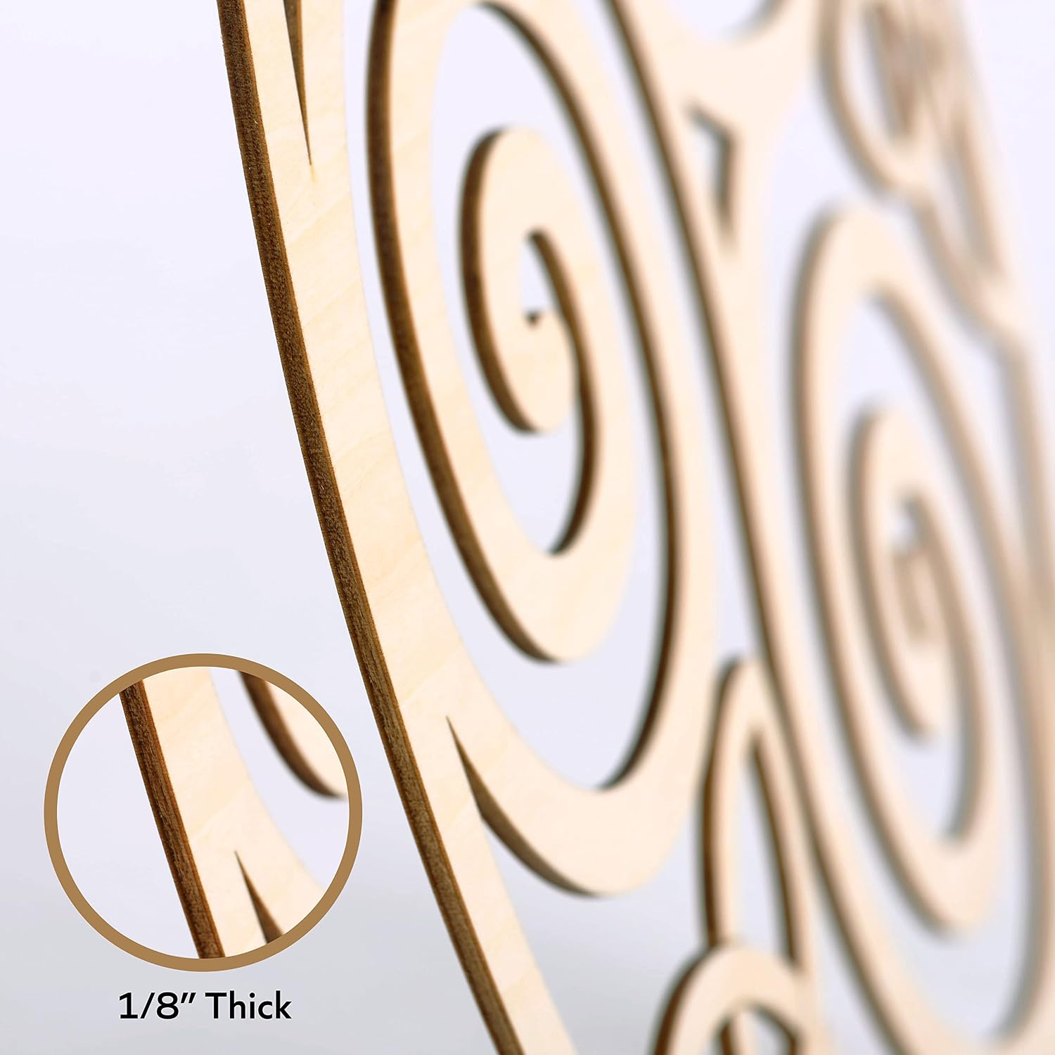 Fourth Level Mfg. Designs Triskele Knot Wooden Wall Art I Irish Symbols / Triskelion