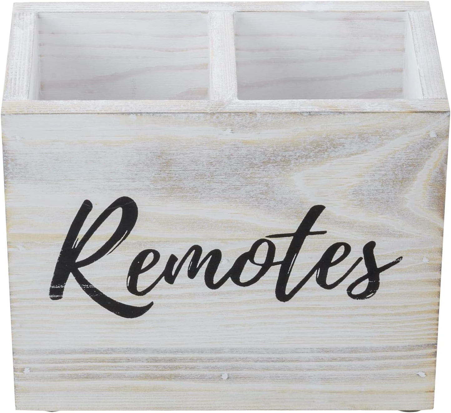 TV Remote Control Holder Organizer / Whitewashed