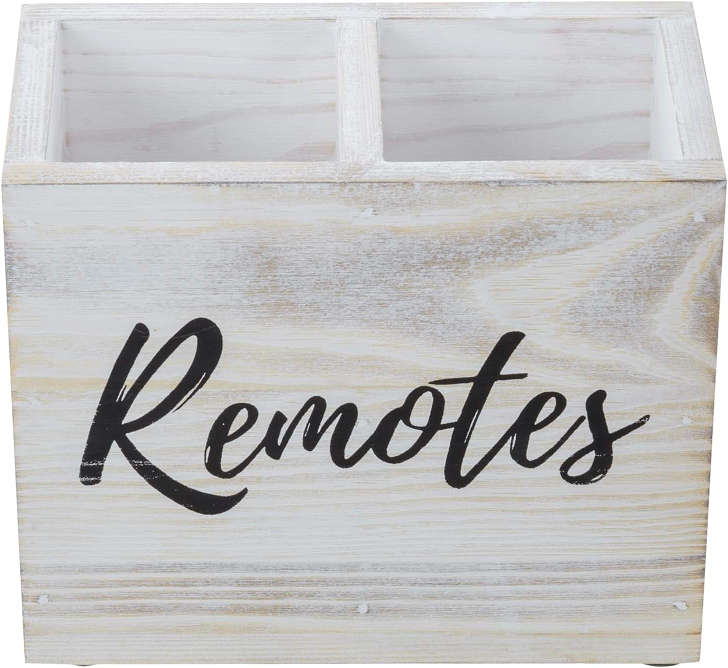 TV Remote Control Holder Organizer / Whitewashed
