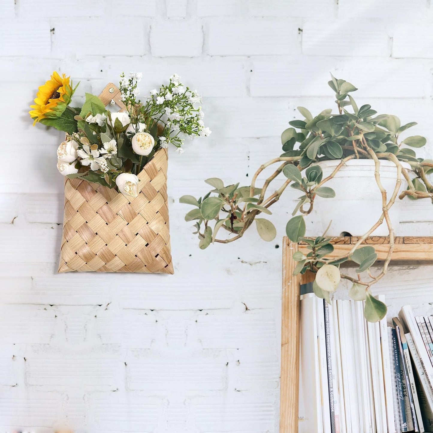 Woven Wall Hanging Basket