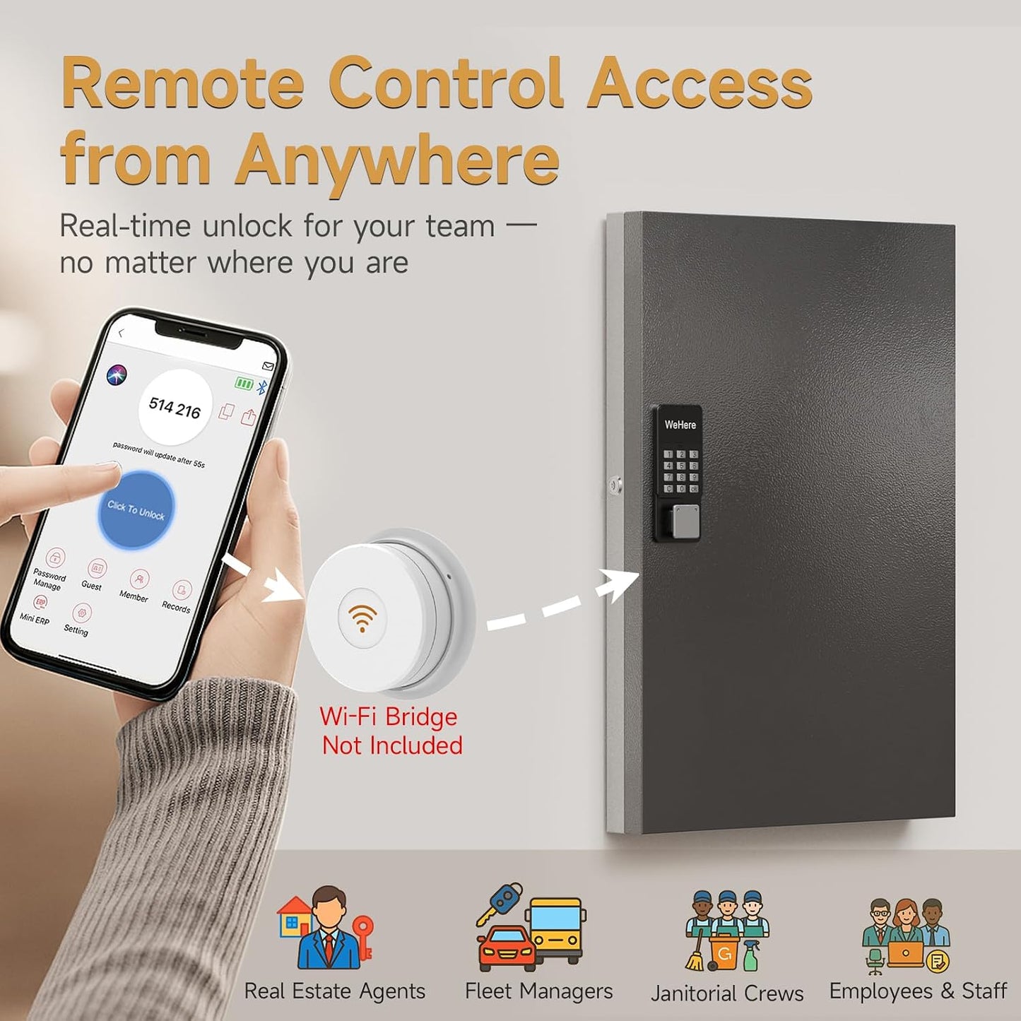 Key Access Log Tracking / 96 Keys