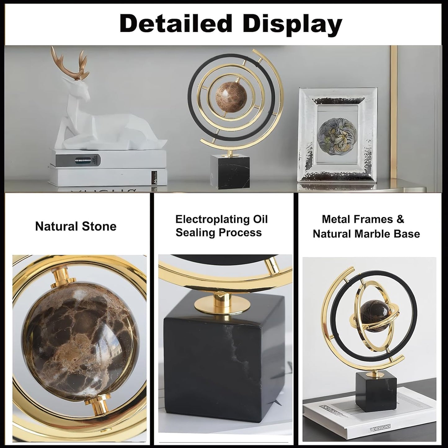 Abstract Art Inspired Statue Decor