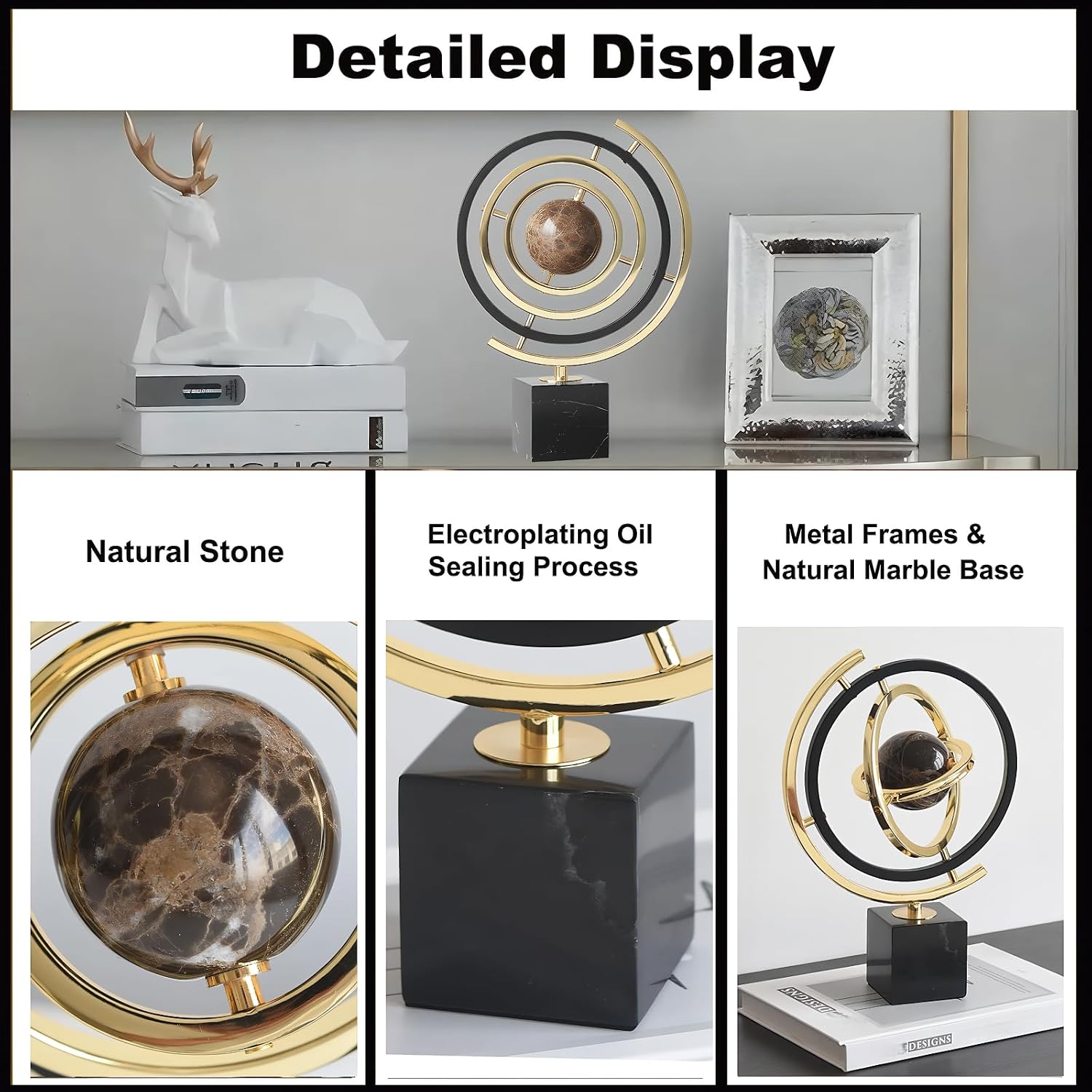 Abstract Art Inspired Statue Decor