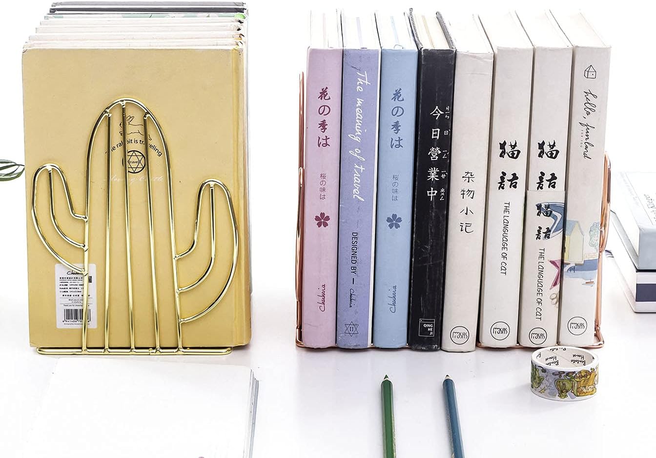 Iron Metal Non-Slip Shelf Organizers / Gold