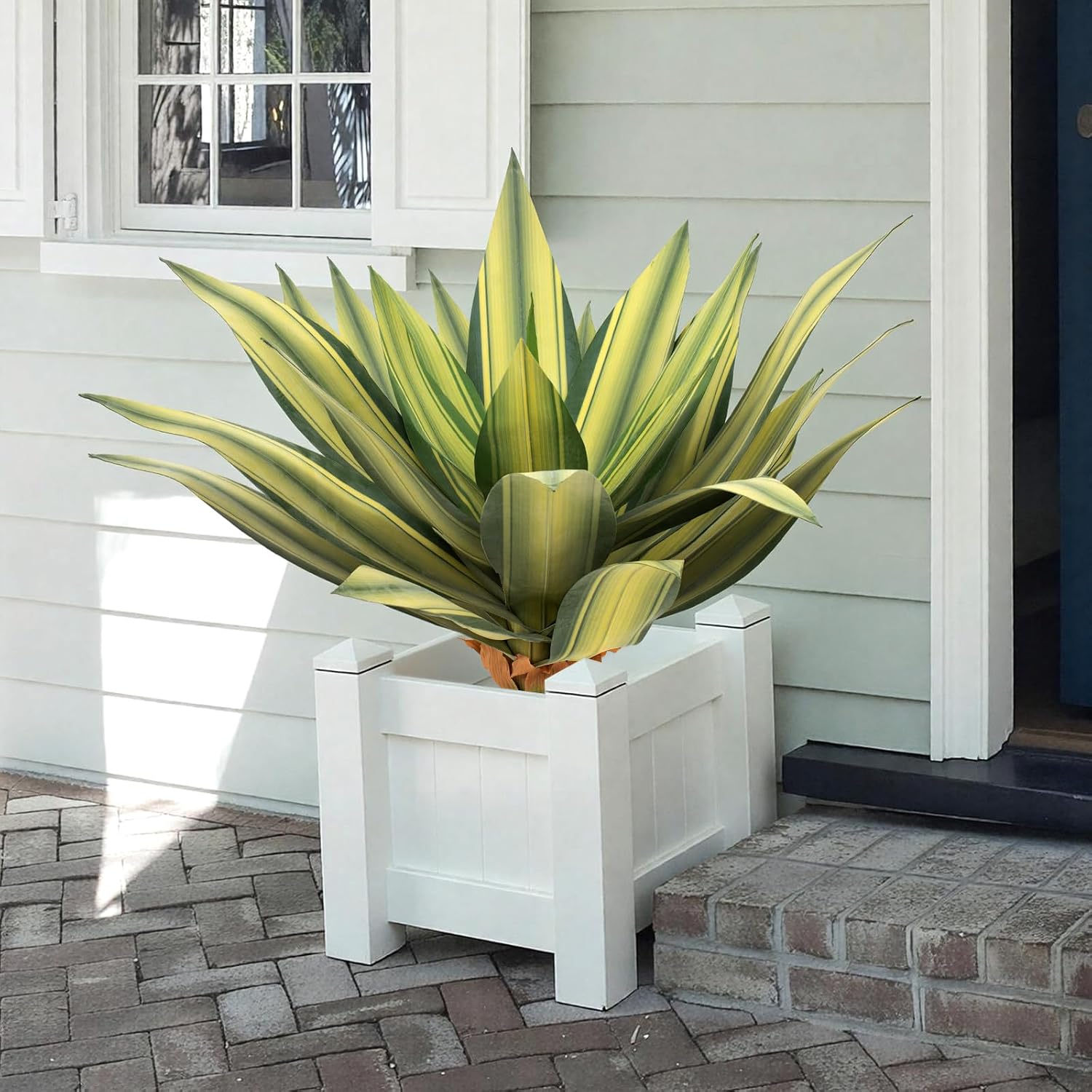 Artificial Plant Outdoor 28" Tall / Agave / Set of 28