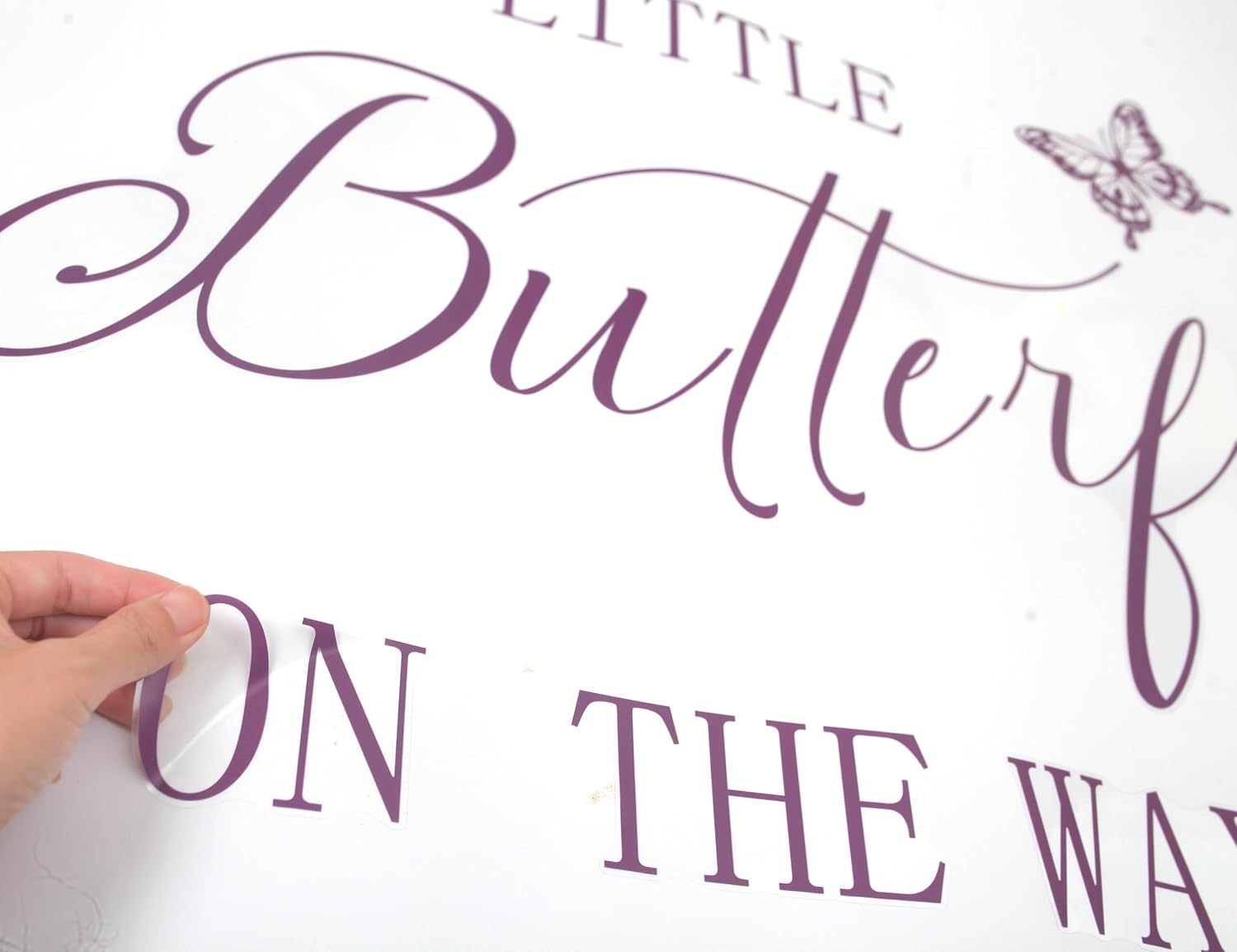 Butterfly Decal / Vinyl Stickers for Butterfly Backdrop / Pink