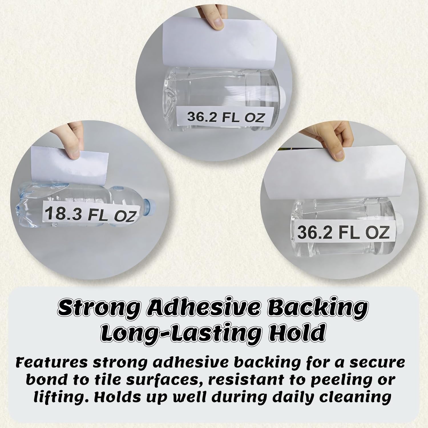 Waterproof Backsplash Wall Decals / Style D / 8 x 8 / Set of 24