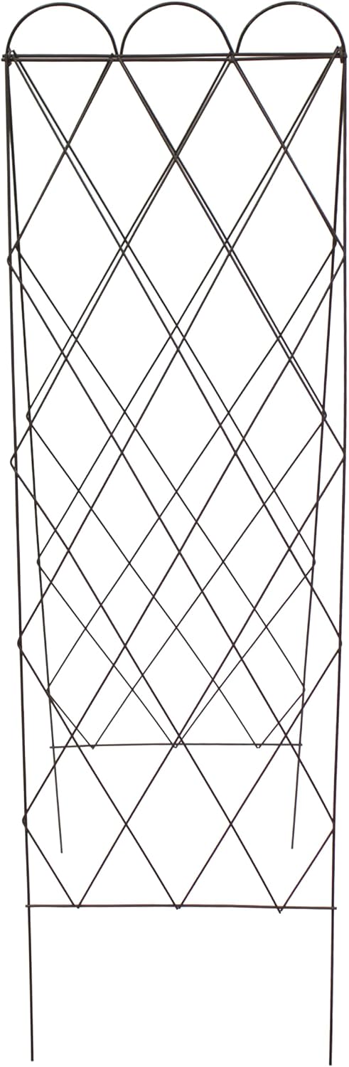 Set of 2 Panacea 90140 Rustic Heirloom Folding Trellises, 60" Tall A-Frame