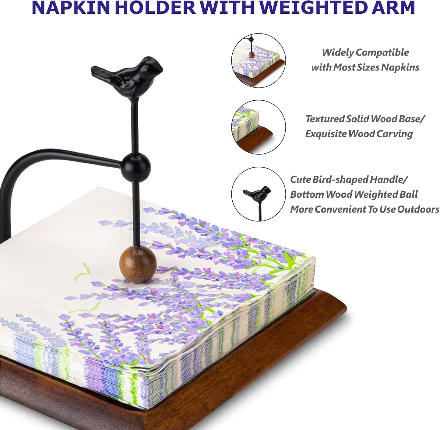 Bird-Shaped Handle / Napkin Holder