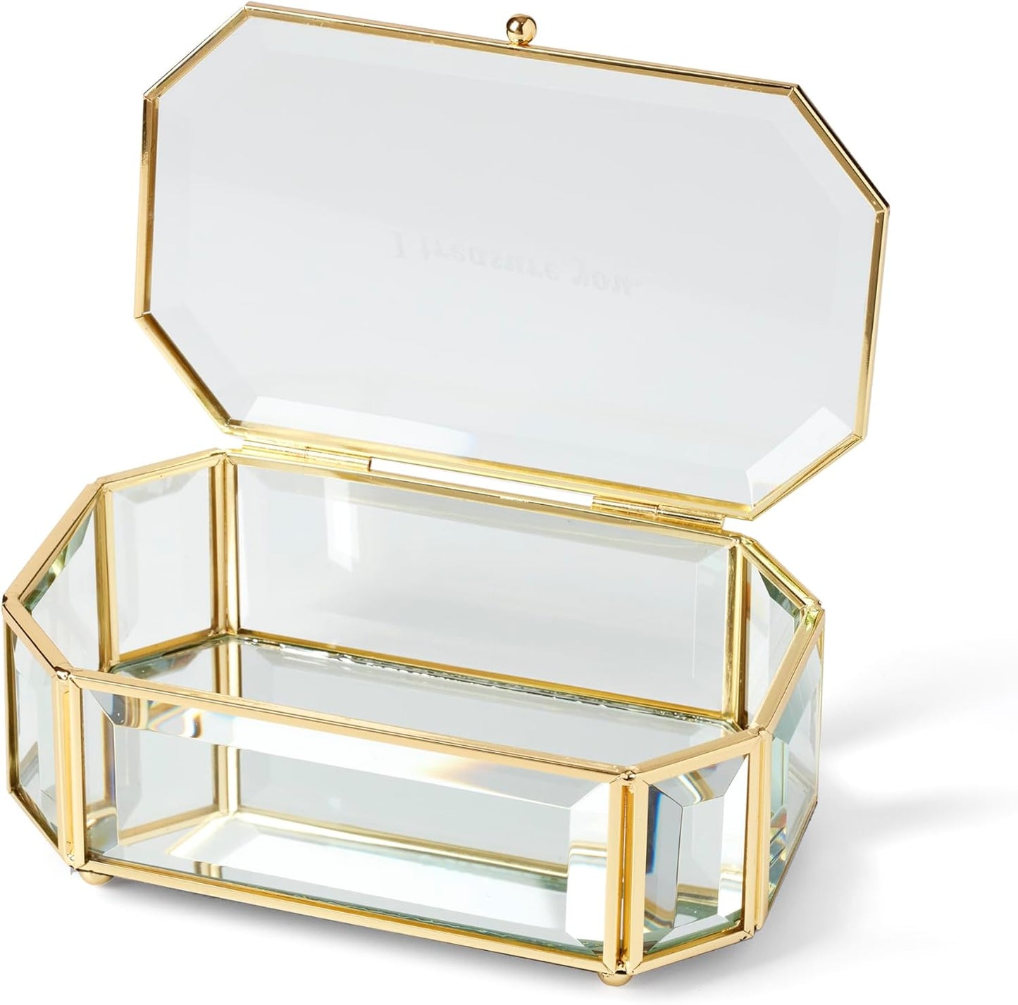 I Treasure You Jewelry Box / Clear