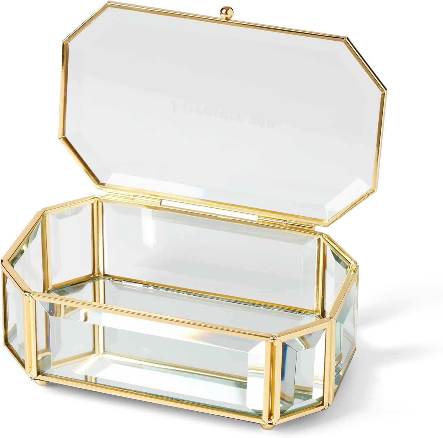 I Treasure You Jewelry Box / Clear