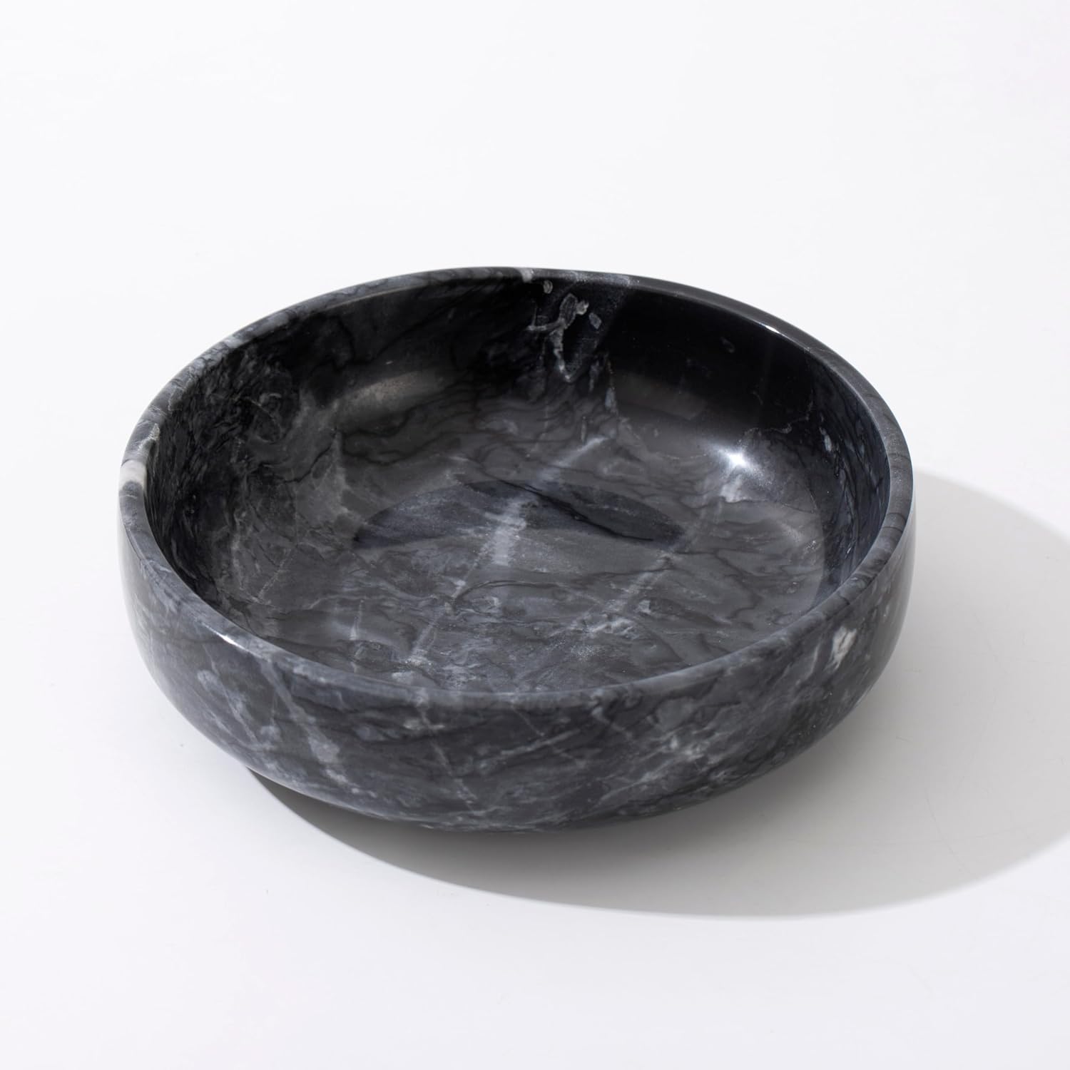 6.7" Large Decorative Bowl / Natural Black
