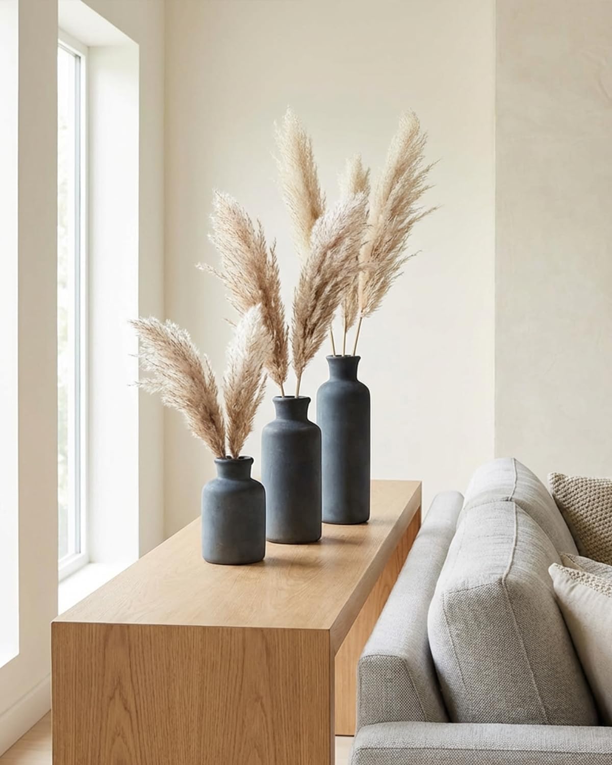 Ceramic Vases Set / Black