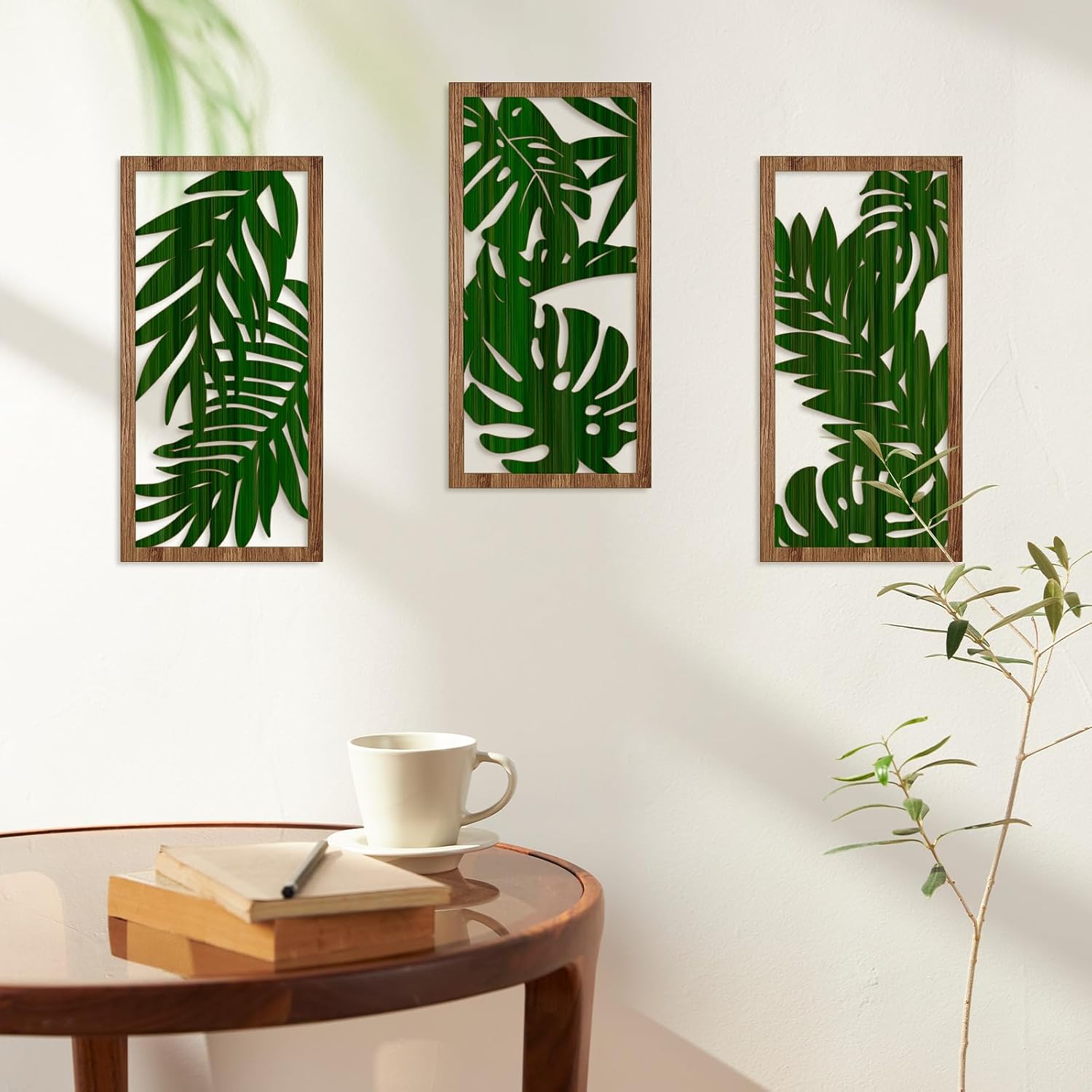 Wood Wall Decor / Set of 3