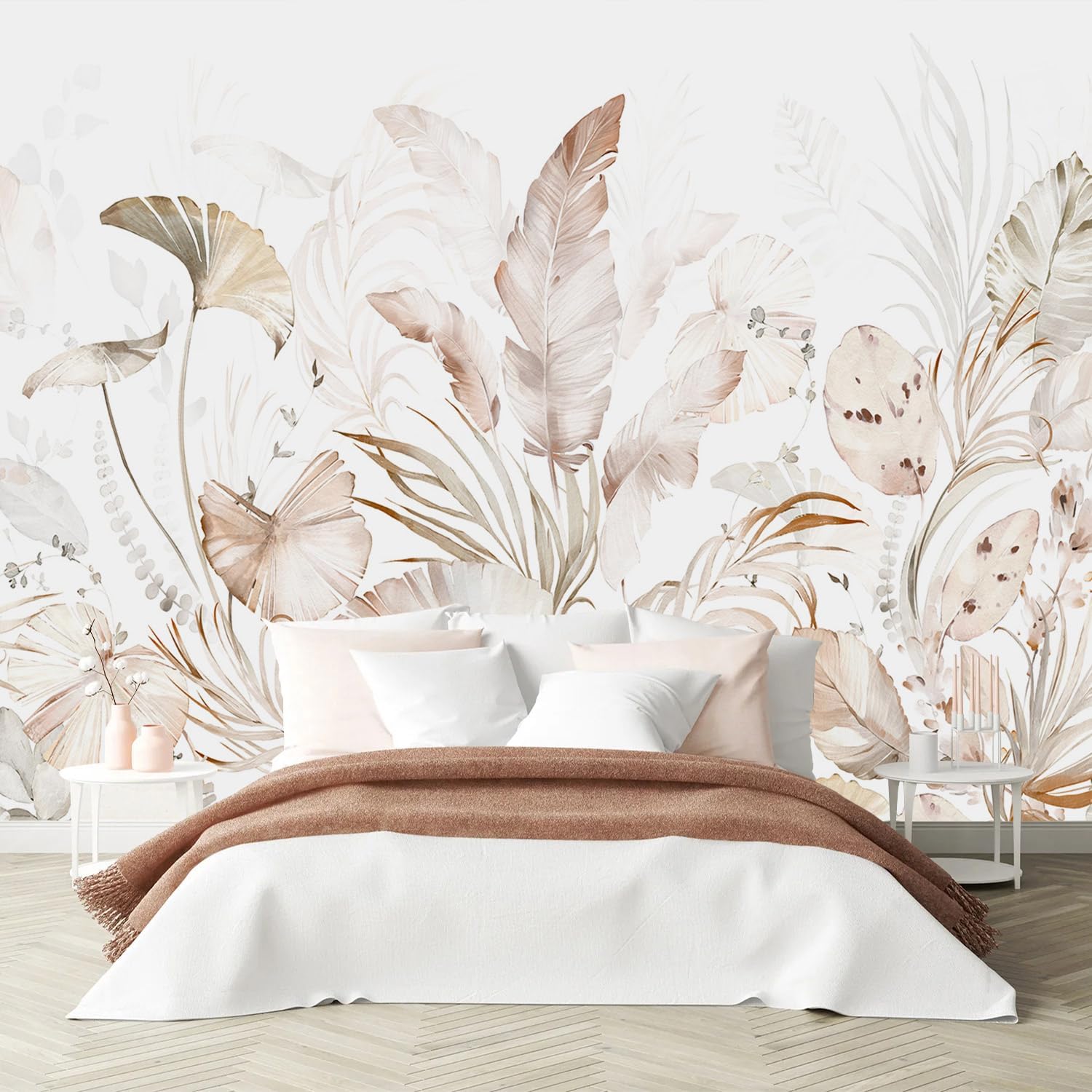 Tropical Jungle Peel and Stick Wallpaper murals / Zz02 / 79 x 55
