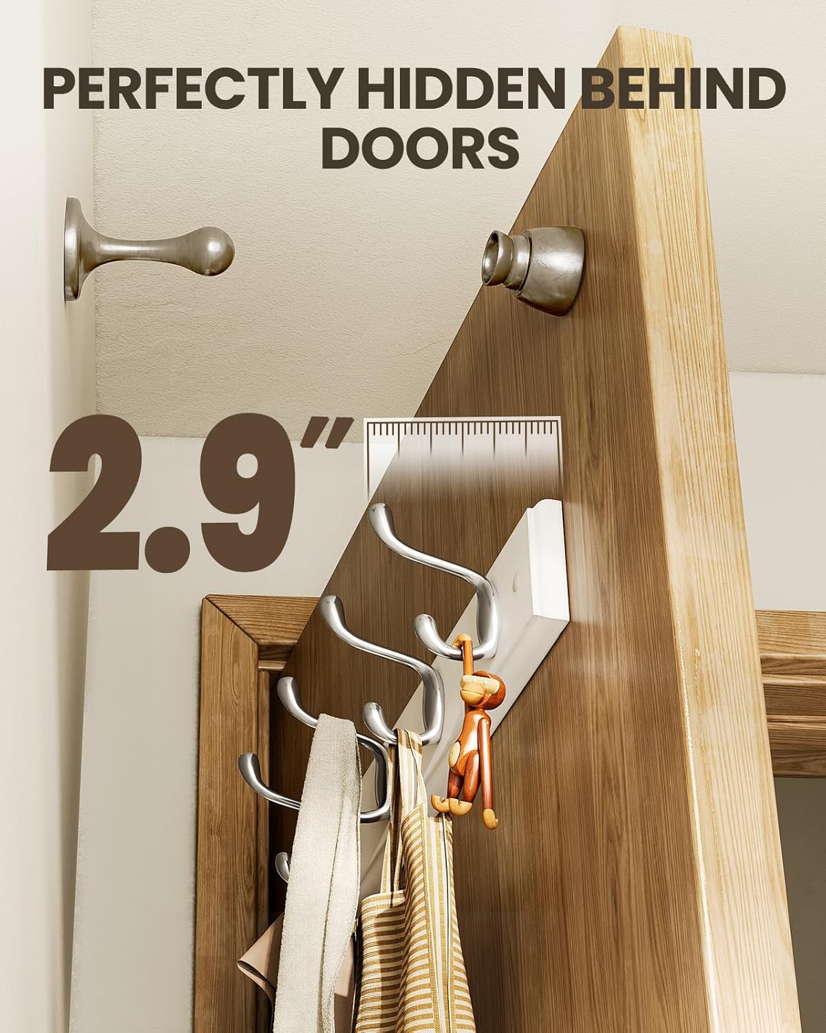 Hat Racks Hooks / Set of 2