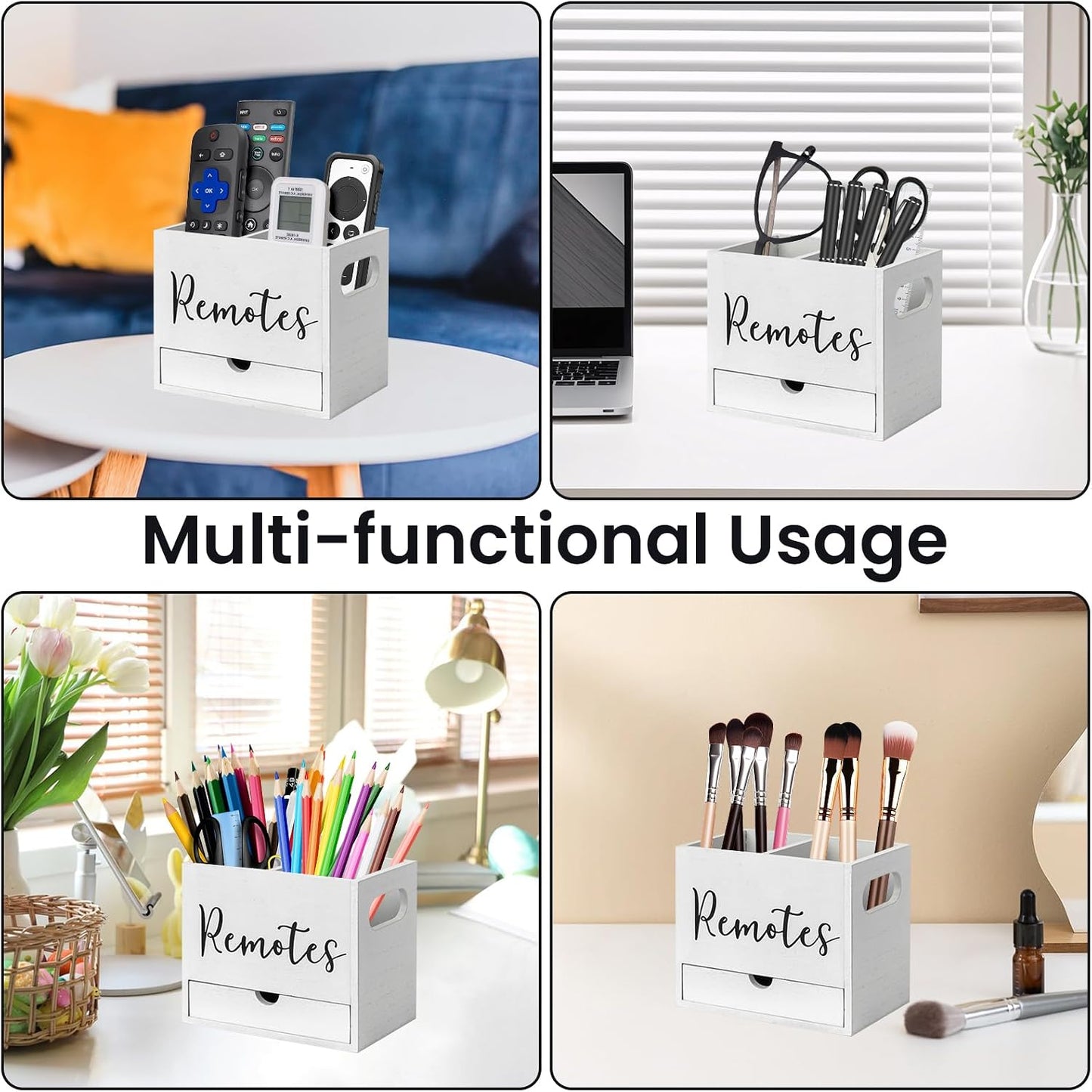 Remote Control Holder / White
