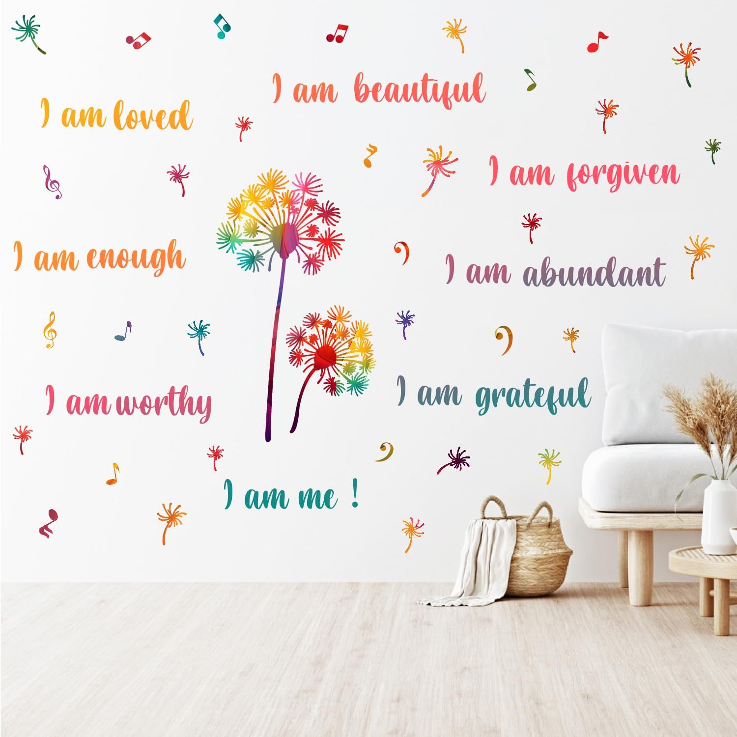 Colorful Wall Stickers / Dandelion