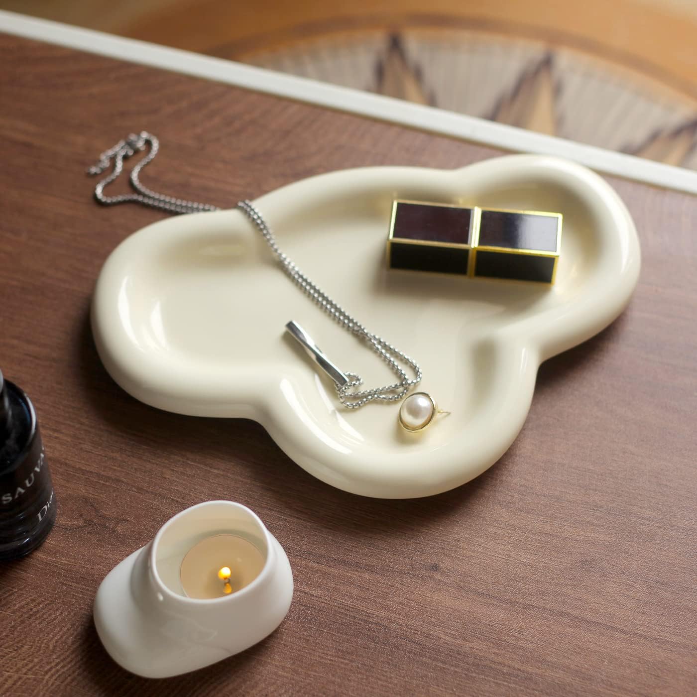 Ring Dish Holder / Jewelry Dish Trinket Tray for Women