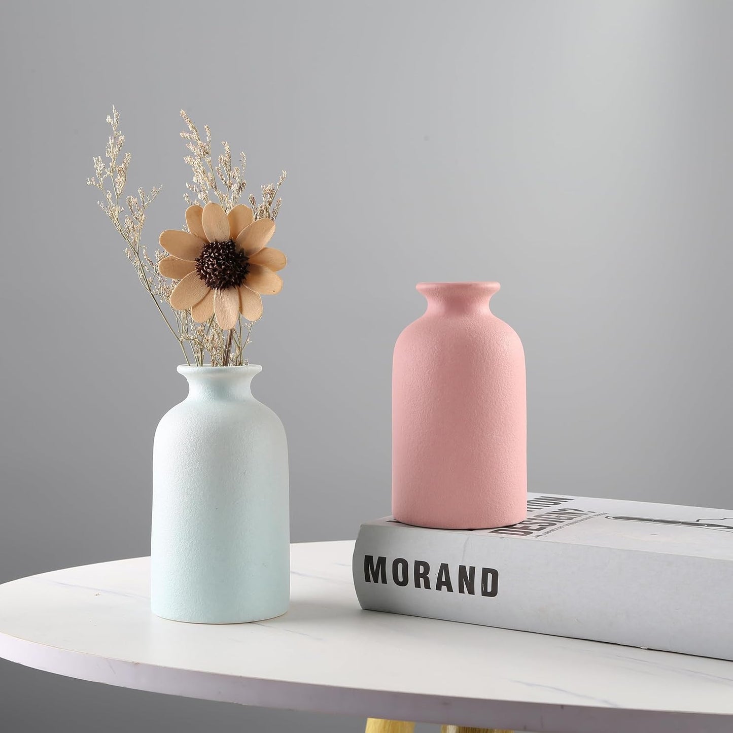 Ceramic vase Dry Flower Vases / Pink / Small