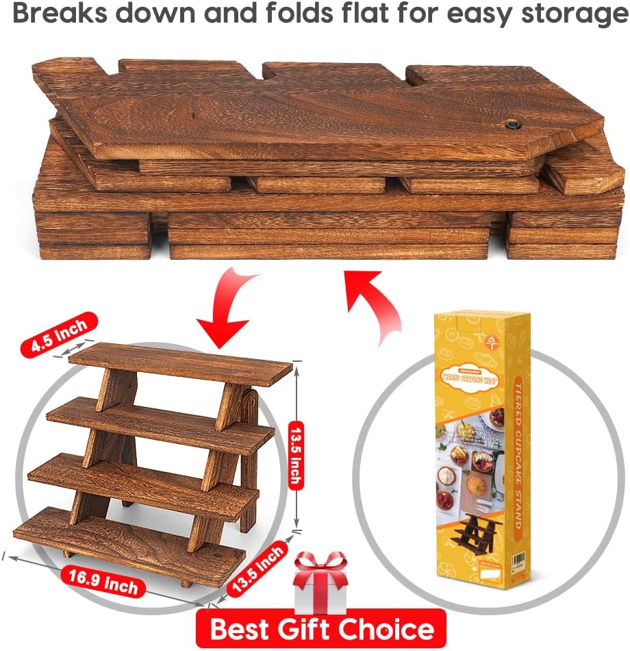 Rustic Risers for Display Craft Funko Pop Shelves