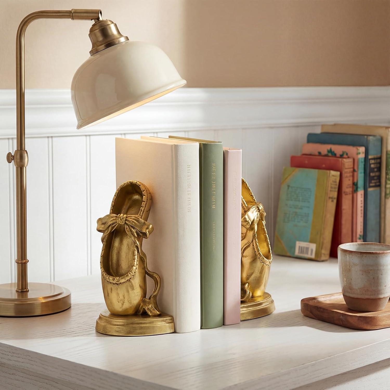 Bookends / Book Ends / Gold