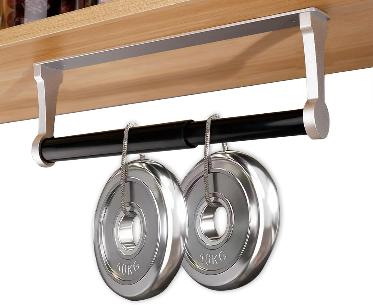 MONEER Paper Towel Holder Under Cabinet, Paper Towel Holder, Aluminum Alloy Kitchen Towel Holders, Self Adhesive